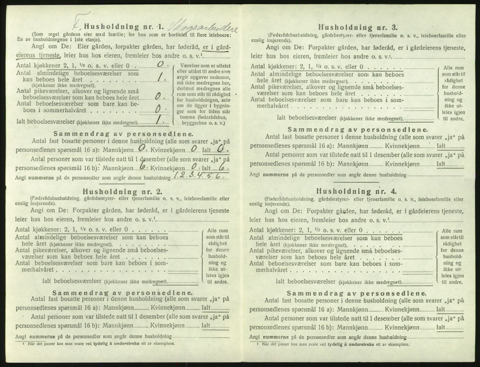 SAH, Folketelling 1920 for 0423 Grue herred, 1920, s. 2476