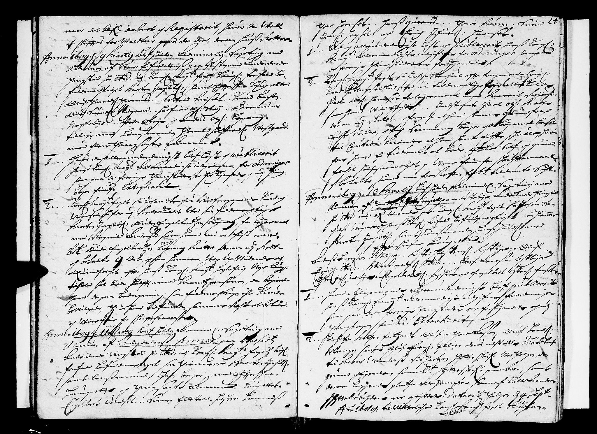 Solør og Østerdalen sorenskriveri, AV/SAH-TING-024/G/Gb/L0027: Tingbok, 1689, s. 13b-14a