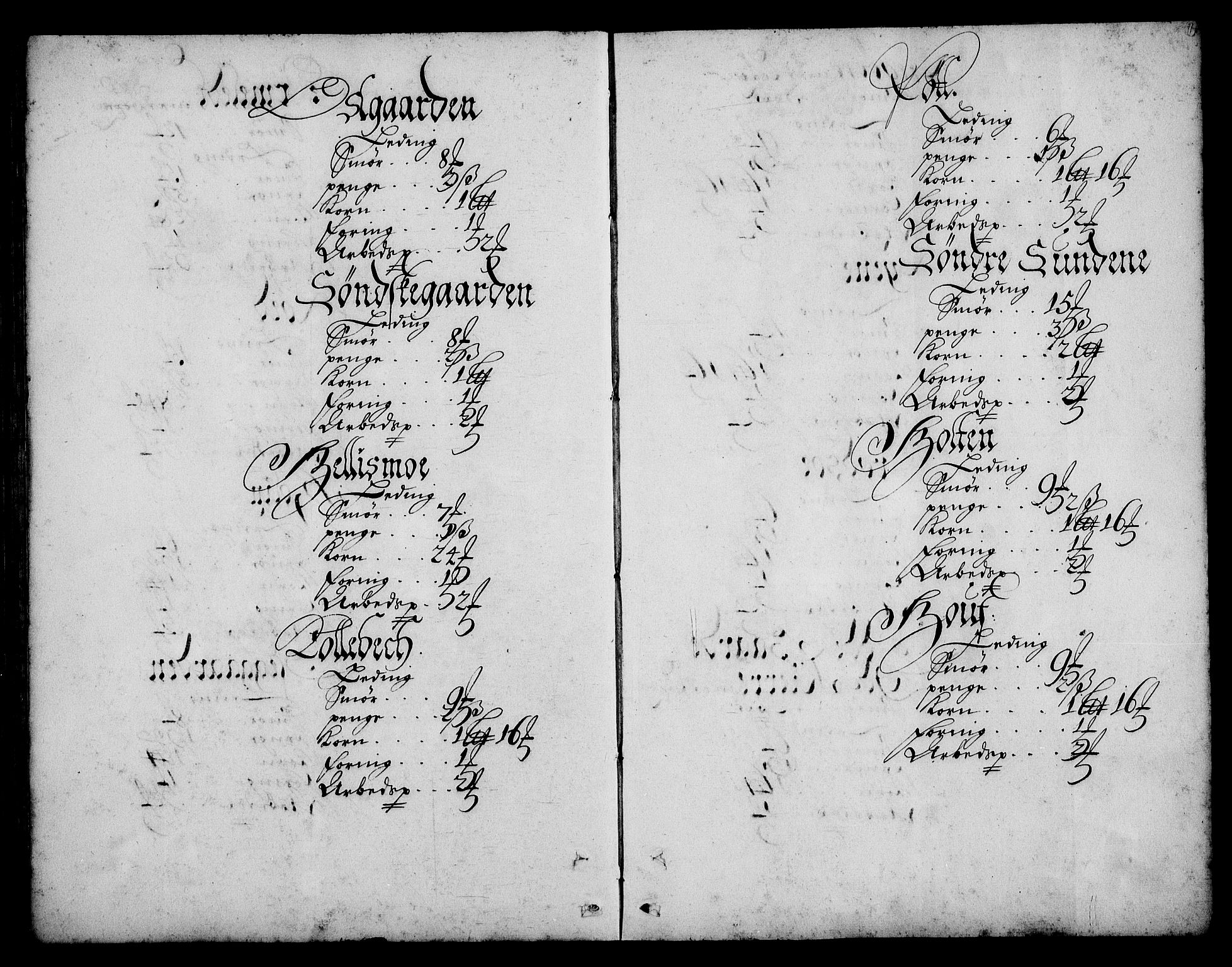 Rentekammeret inntil 1814, Realistisk ordnet avdeling, AV/RA-EA-4070/N/Na/L0003/0007: [XI h]: Tønsbergs amt og Larvik grevskaps jordebøker: / Larvik grevskaps jordebok, 1692