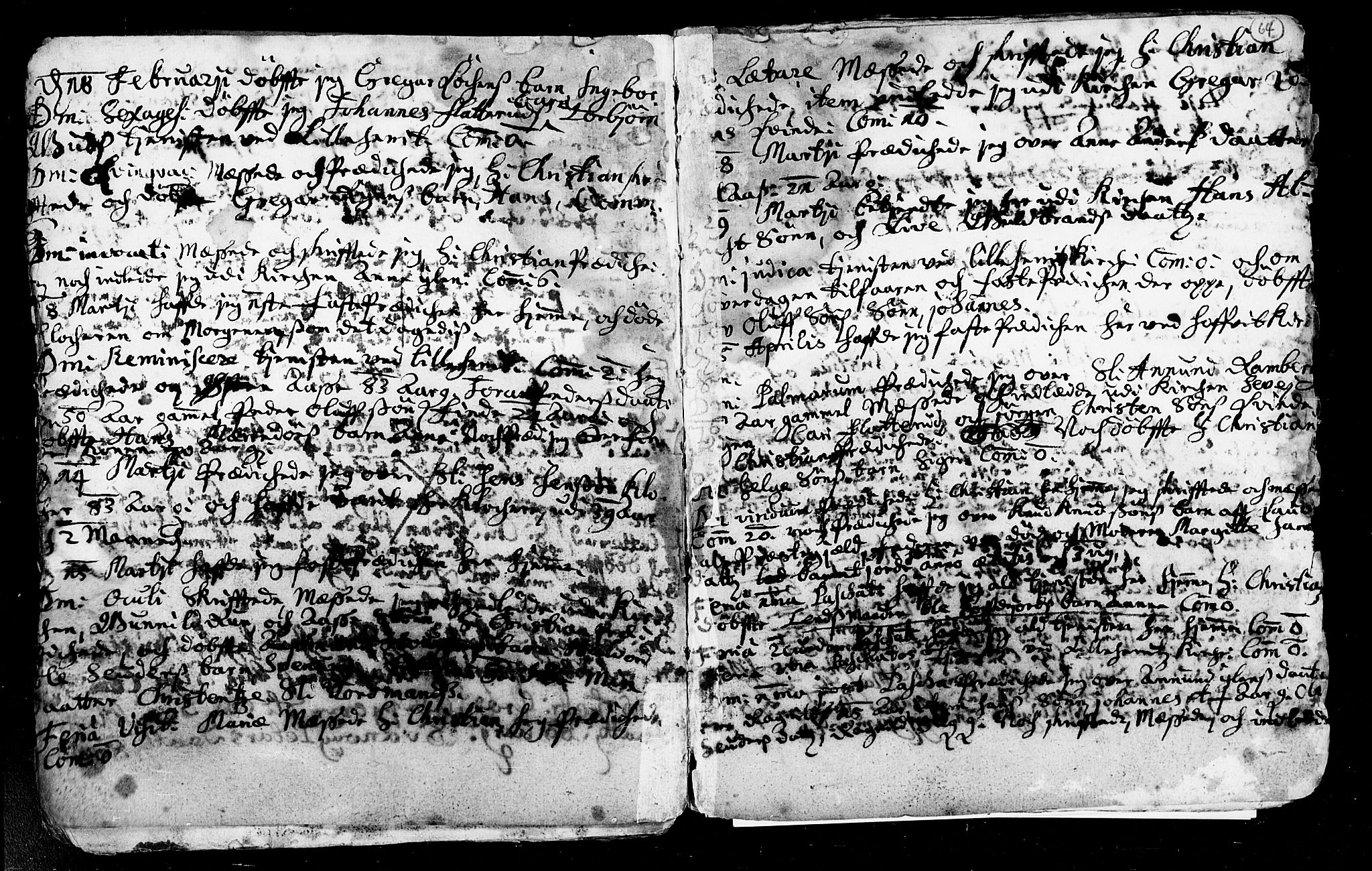 Heddal kirkebøker, SAKO/A-268/F/Fa/L0002: Ministerialbok nr. I 2, 1699-1722, s. 64