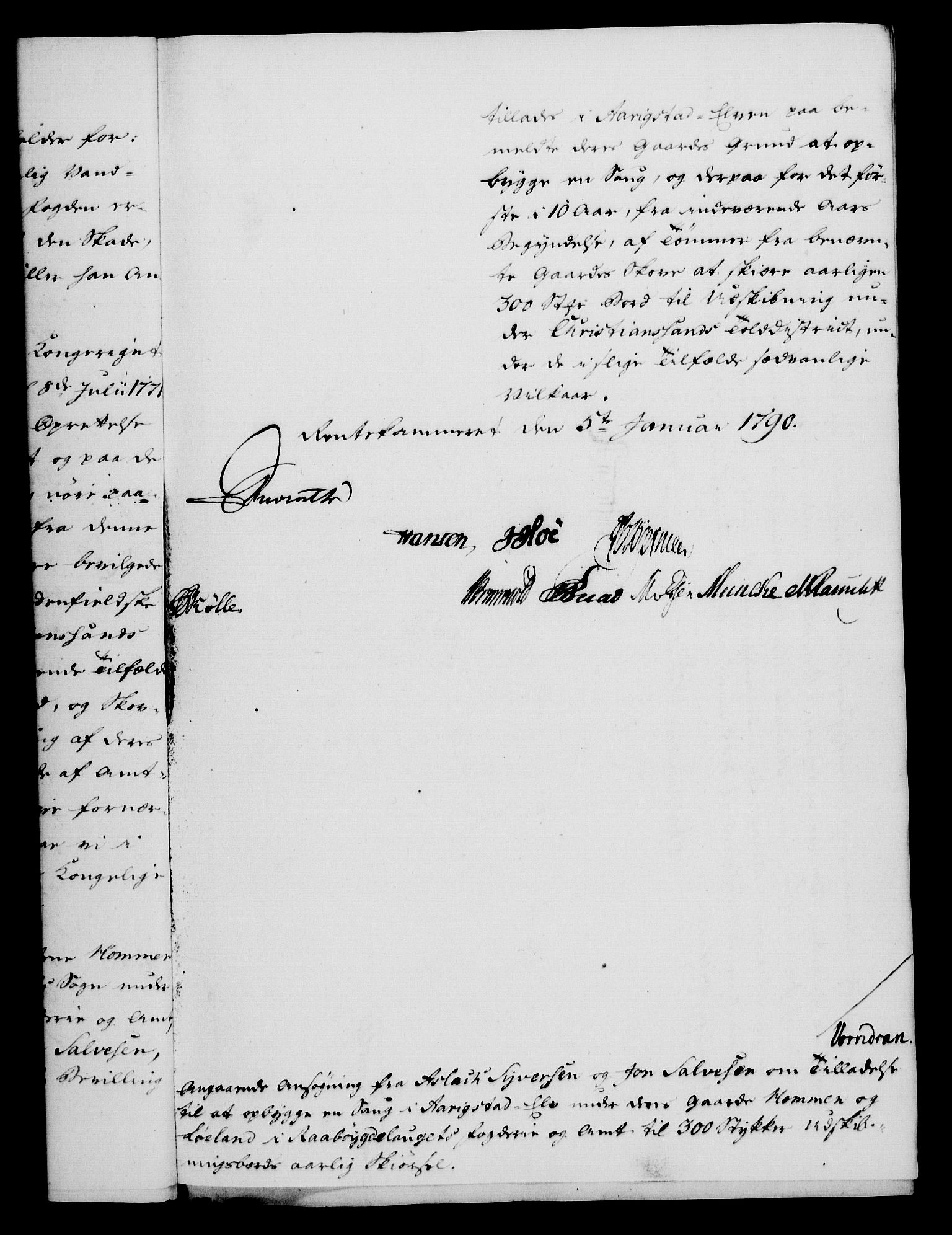 Rentekammeret, Kammerkanselliet, RA/EA-3111/G/Gf/Gfa/L0072: Norsk relasjons- og resolusjonsprotokoll (merket RK 52.72), 1790, s. 90