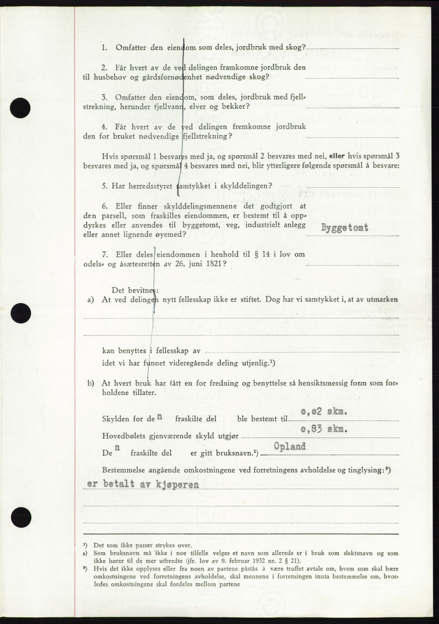 Jæren sorenskriveri, SAST/A-100310/03/G/Gba/L0107: Pantebok, 1950-1950, Dagboknr: 2785/1950