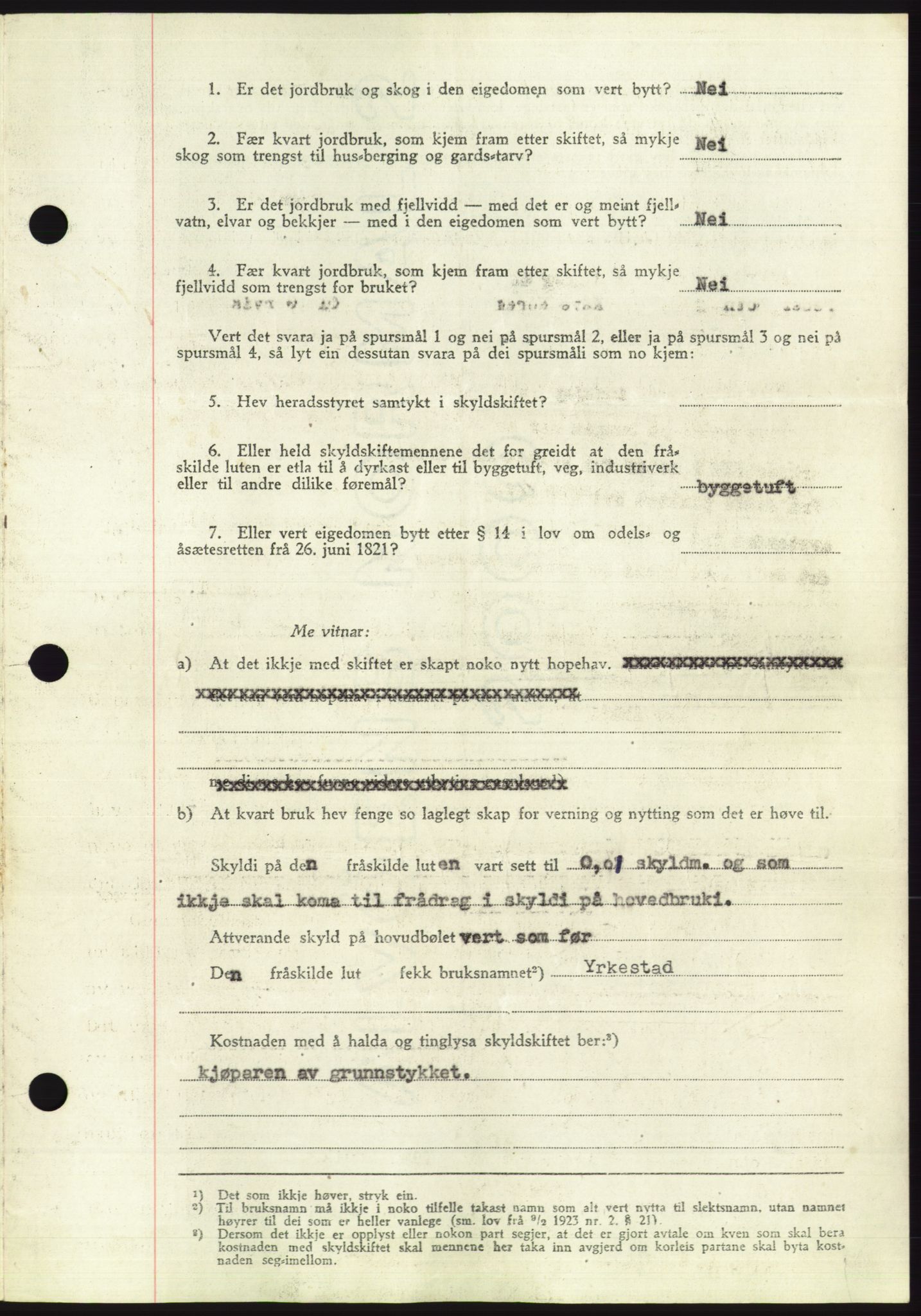 Søre Sunnmøre sorenskriveri, AV/SAT-A-4122/1/2/2C/L0086: Pantebok nr. 12A, 1949-1950, Dagboknr: 532/1950