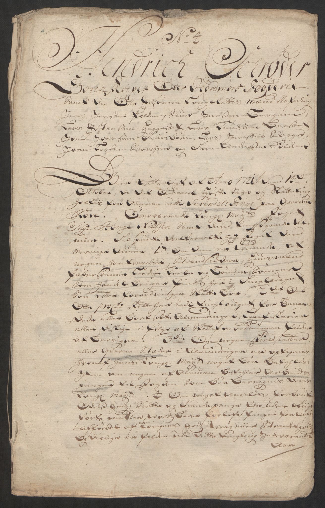 Rentekammeret inntil 1814, Reviderte regnskaper, Fogderegnskap, RA/EA-4092/R56/L3754: Fogderegnskap Nordmøre, 1721, s. 103