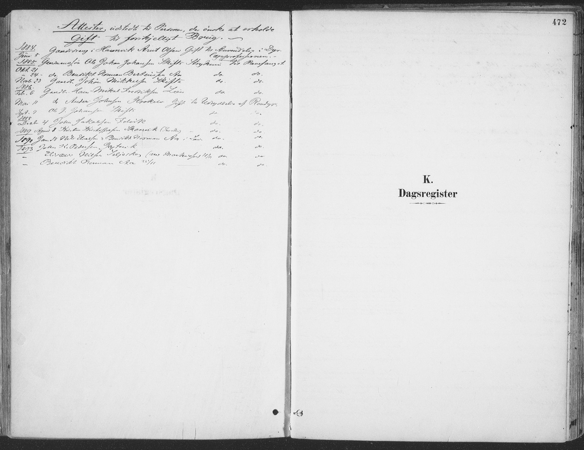 Ibestad sokneprestembete, SATØ/S-0077/H/Ha/Haa/L0011kirke: Ministerialbok nr. 11, 1880-1889, s. 472