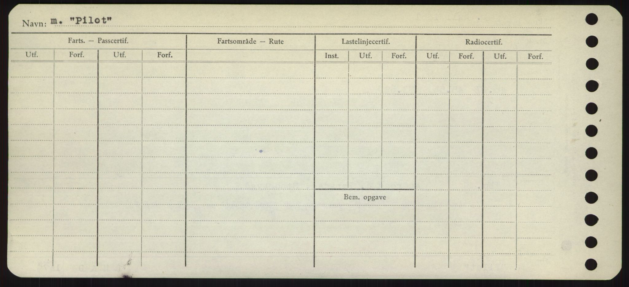 Sjøfartsdirektoratet med forløpere, Skipsmålingen, RA/S-1627/H/Hd/L0029: Fartøy, P, s. 256