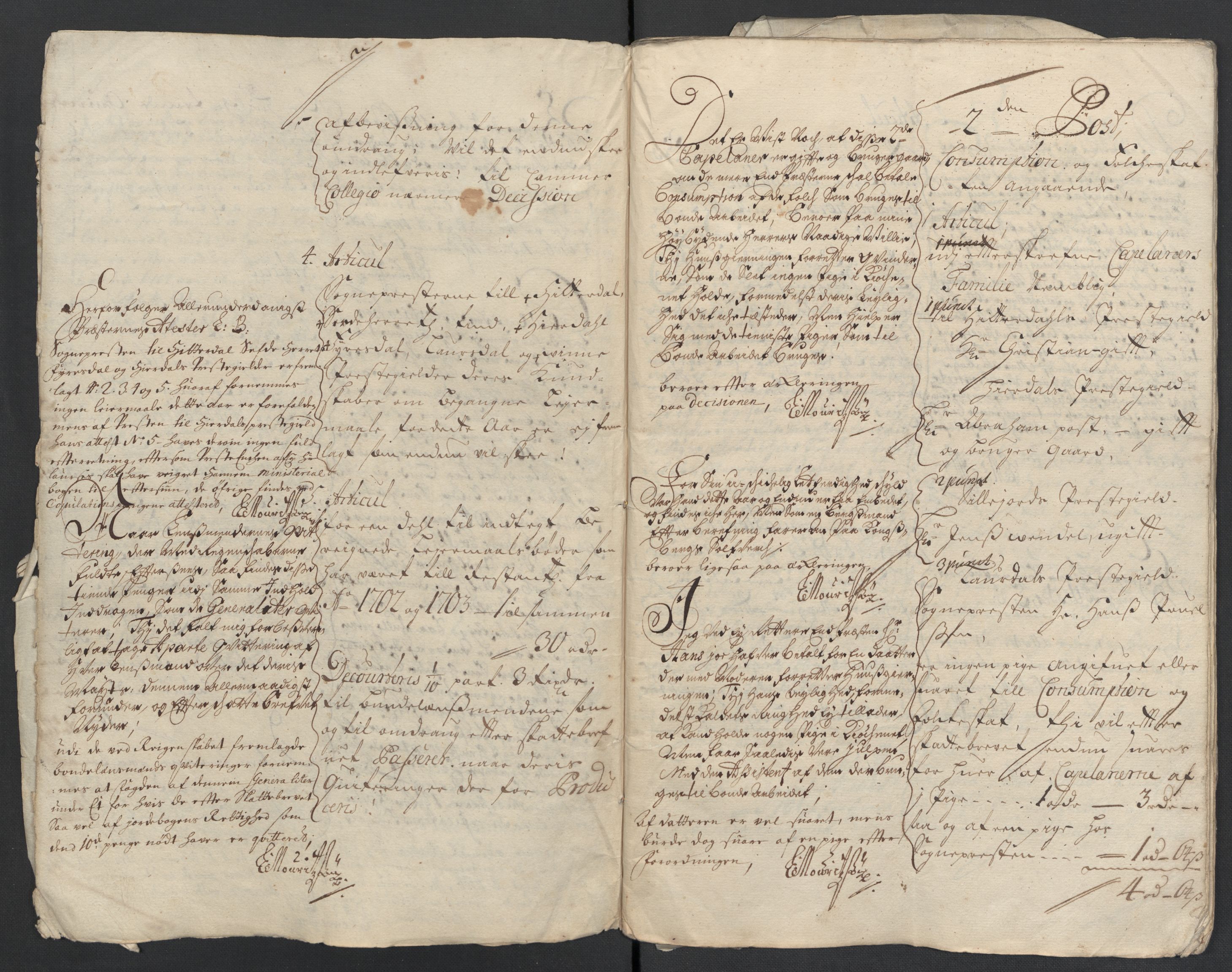 Rentekammeret inntil 1814, Reviderte regnskaper, Fogderegnskap, AV/RA-EA-4092/R36/L2115: Fogderegnskap Øvre og Nedre Telemark og Bamble, 1705, s. 6