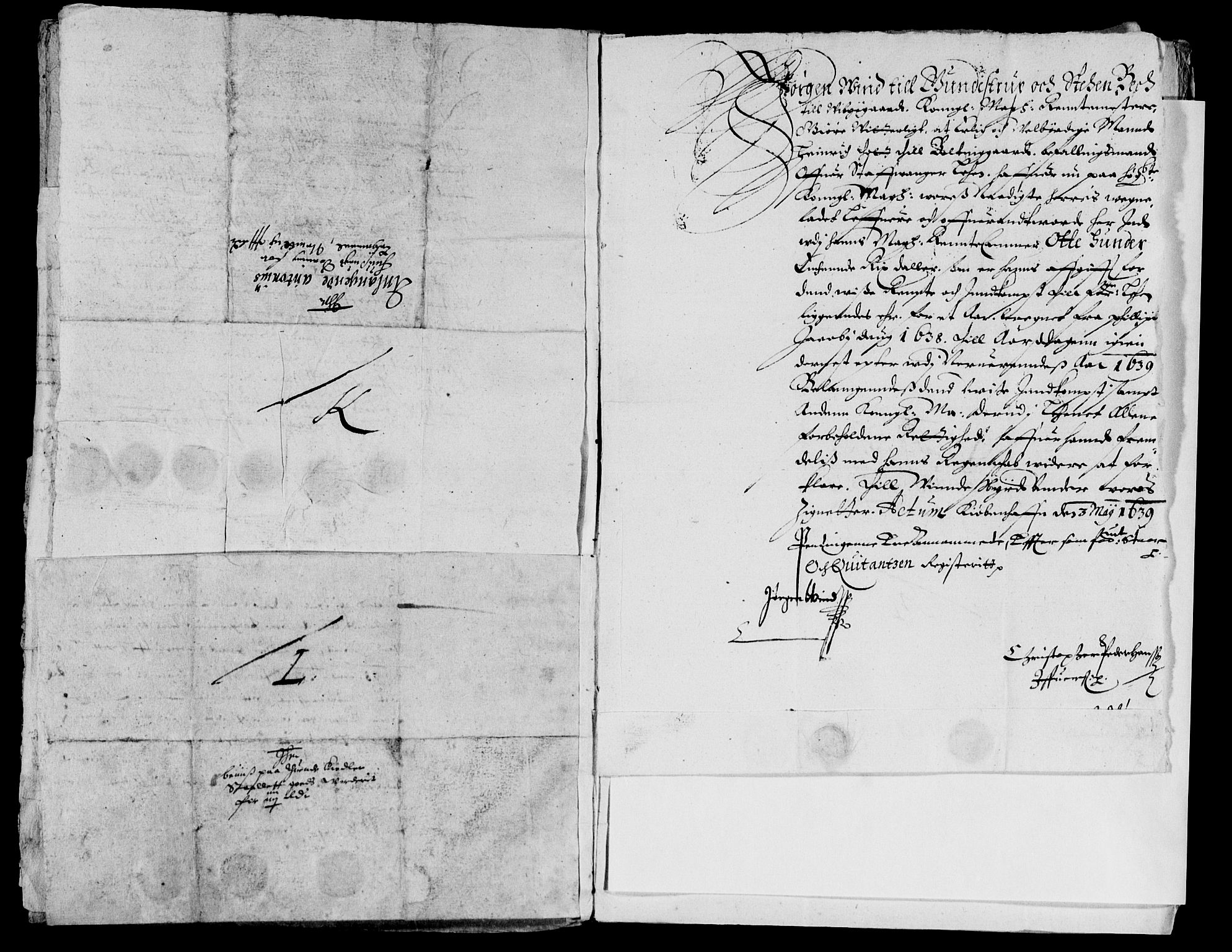 Rentekammeret inntil 1814, Reviderte regnskaper, Lensregnskaper, AV/RA-EA-5023/R/Rb/Rbs/L0022: Stavanger len, 1637-1639