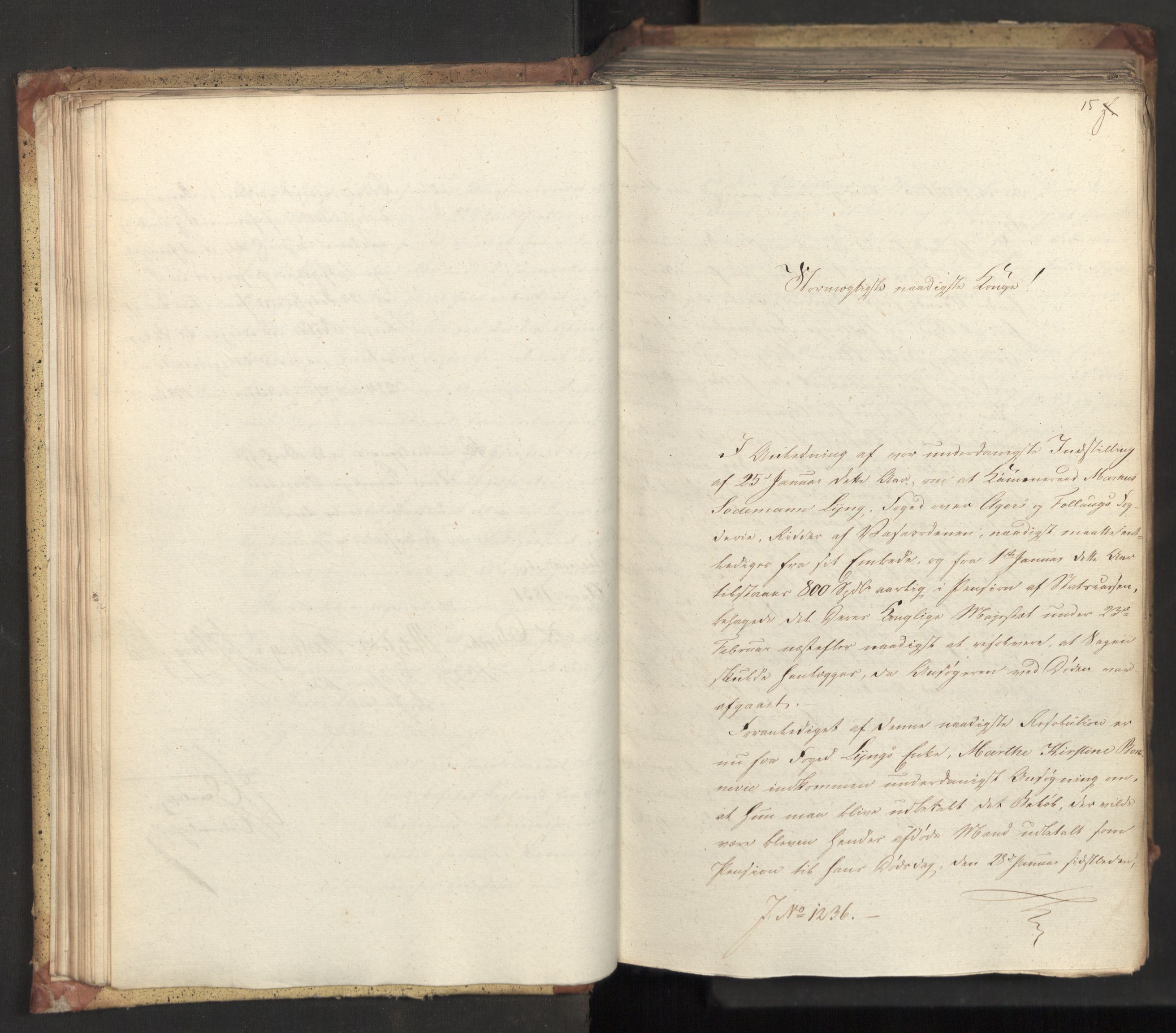 Statsrådsavdelingen i Stockholm, AV/RA-S-1003/D/Da/L0071: Regjeringsinnstillinger nr. 1222-1364, 1831, s. 36