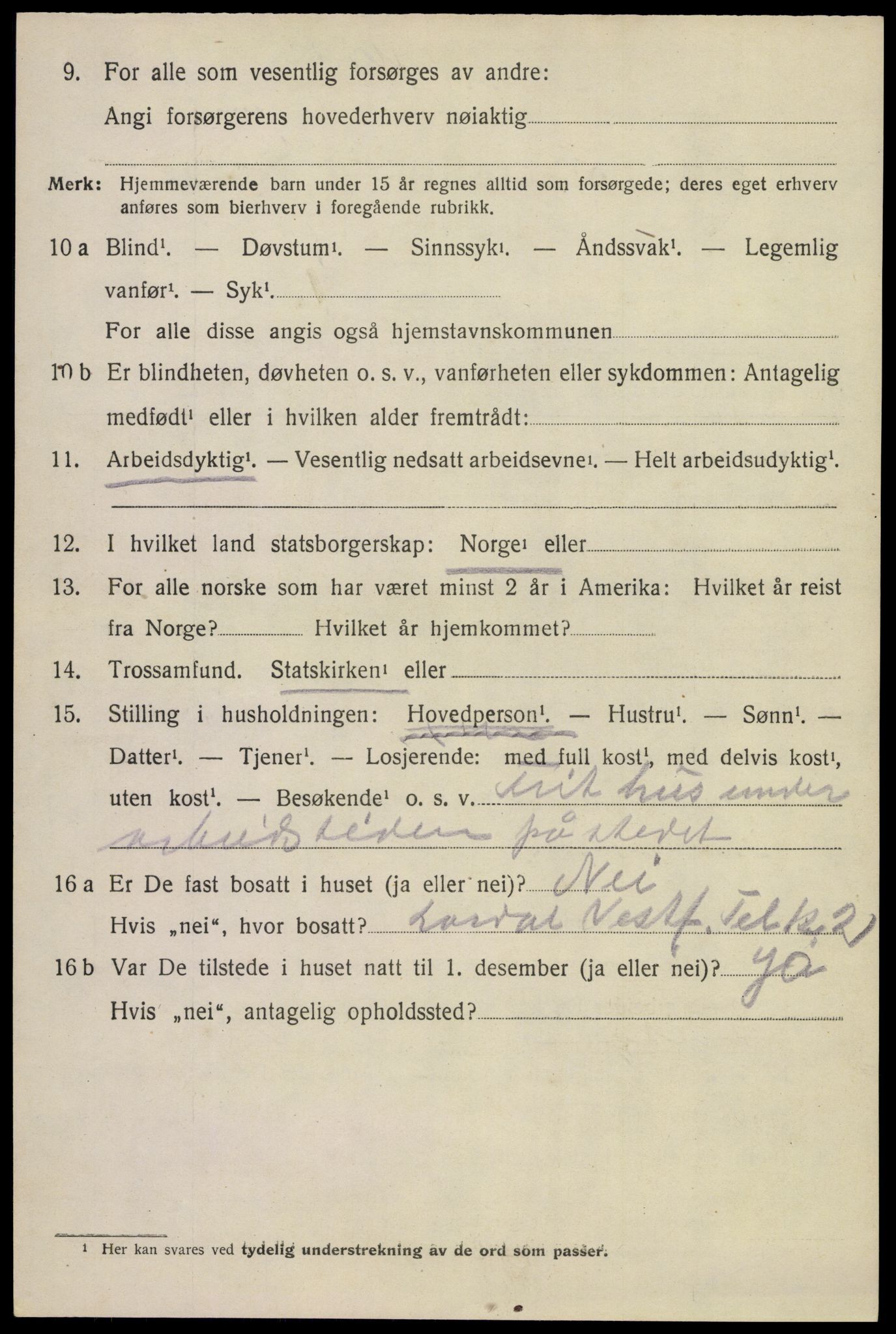 SAKO, Folketelling 1920 for 0728 Lardal herred, 1920, s. 5852