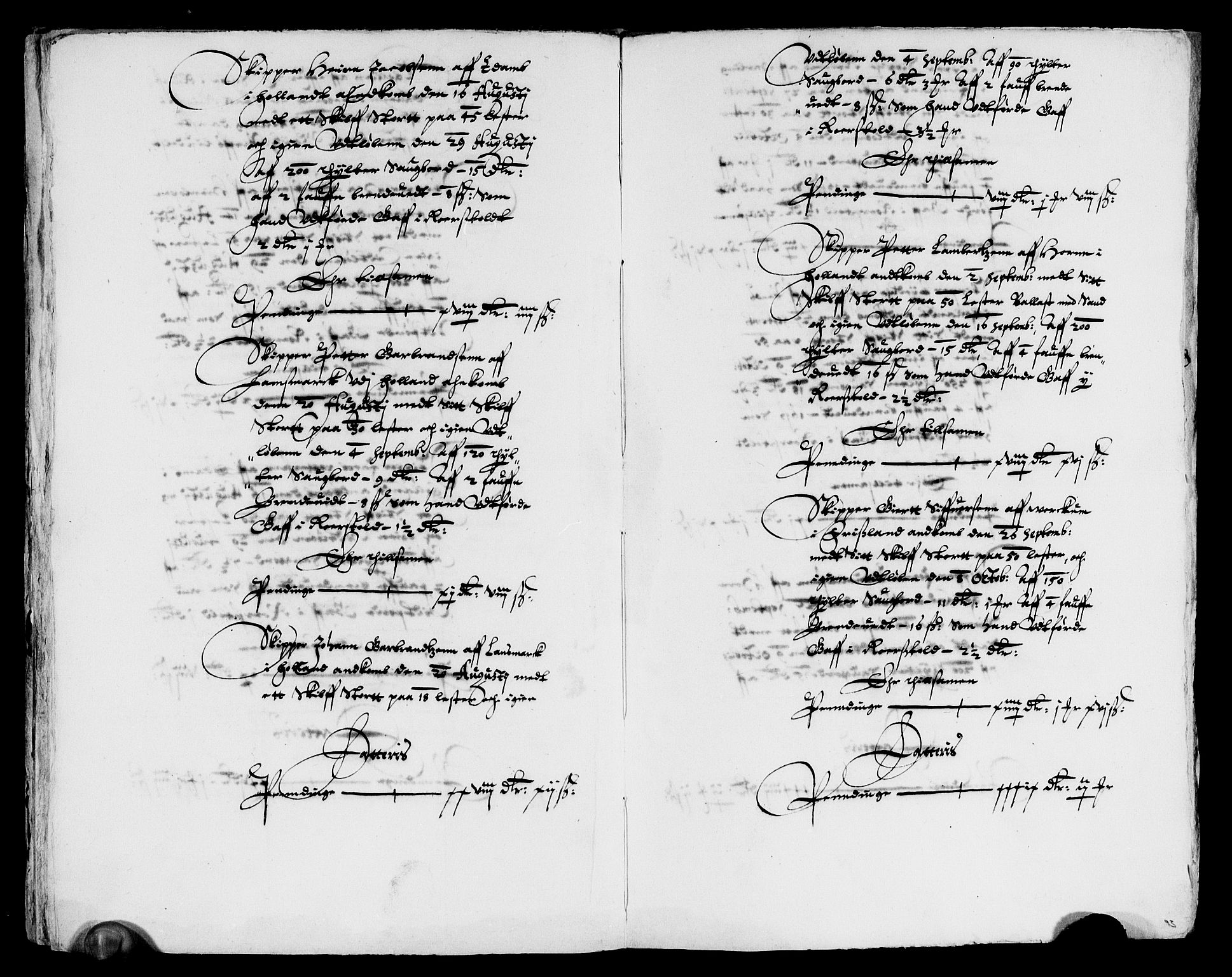 Rentekammeret inntil 1814, Reviderte regnskaper, Lensregnskaper, AV/RA-EA-5023/R/Rb/Rbw/L0014: Trondheim len, 1615-1617