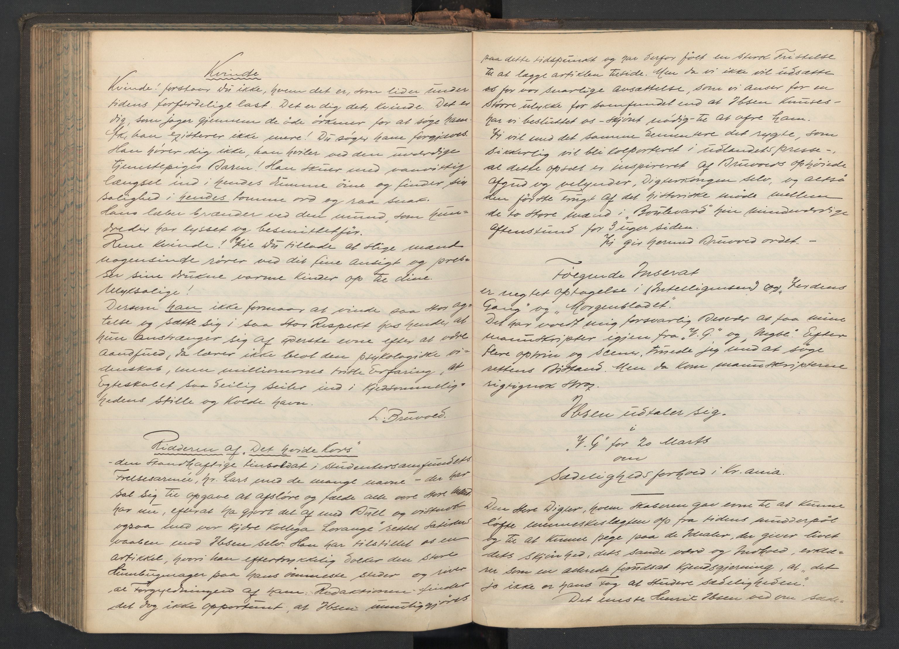 Det Norske Studentersamfund, AV/RA-PA-1322/X/Xa/L0014/0001: -- / Samfundsbladet/Studentersamfundets Avis, 1895-1897, s. 506-507