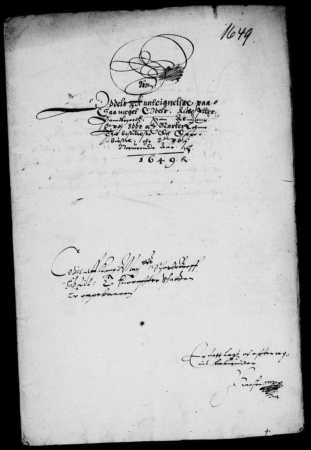 Rentekammeret inntil 1814, Reviderte regnskaper, Lensregnskaper, AV/RA-EA-5023/R/Rb/Rbb/L0005: Idd og Marker len, 1645-1650