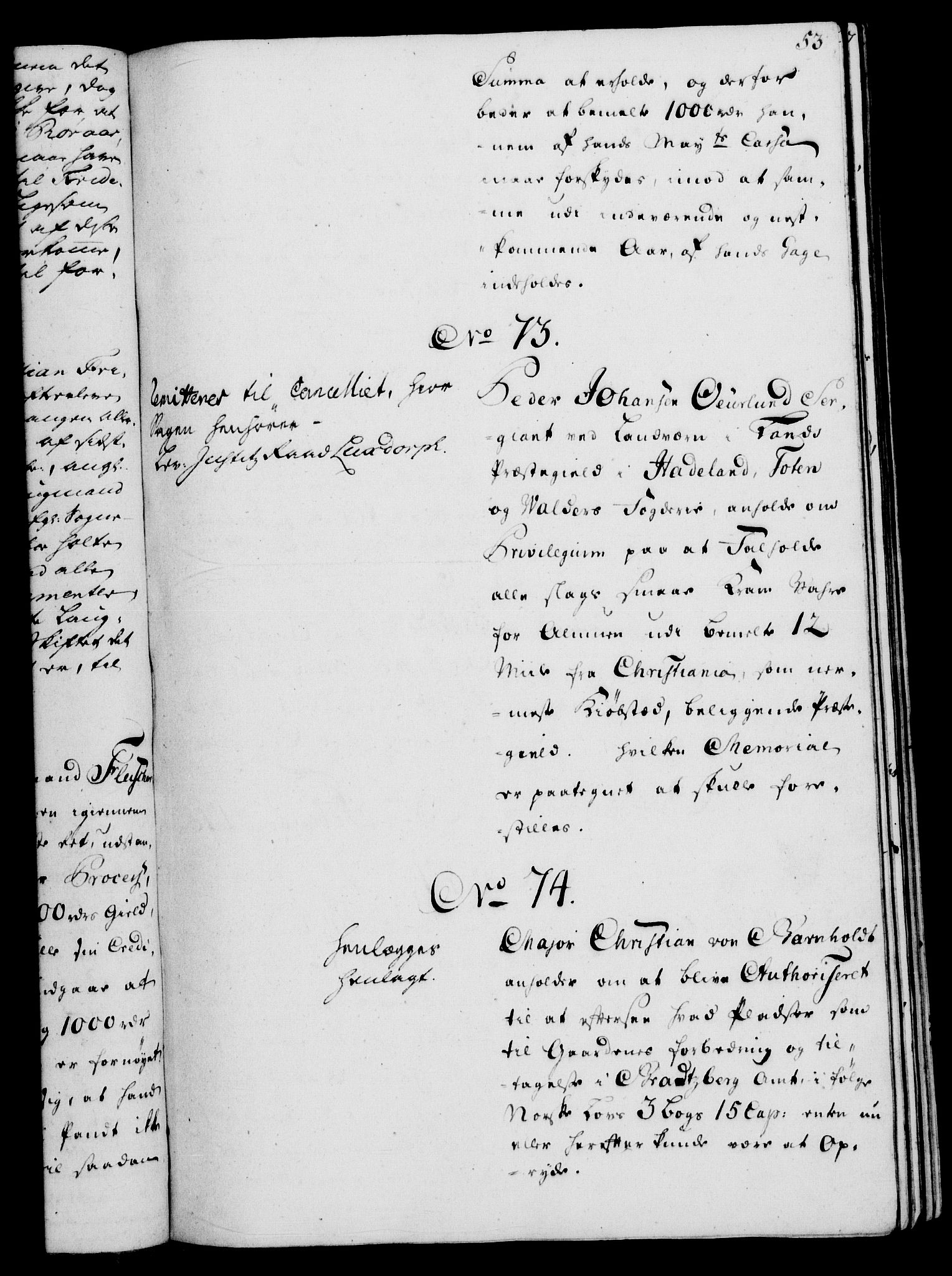 Rentekammeret, Kammerkanselliet, RA/EA-3111/G/Gh/Gha/L0031: Norsk ekstraktmemorialprotokoll (merket RK 53.76), 1751-1753, s. 53