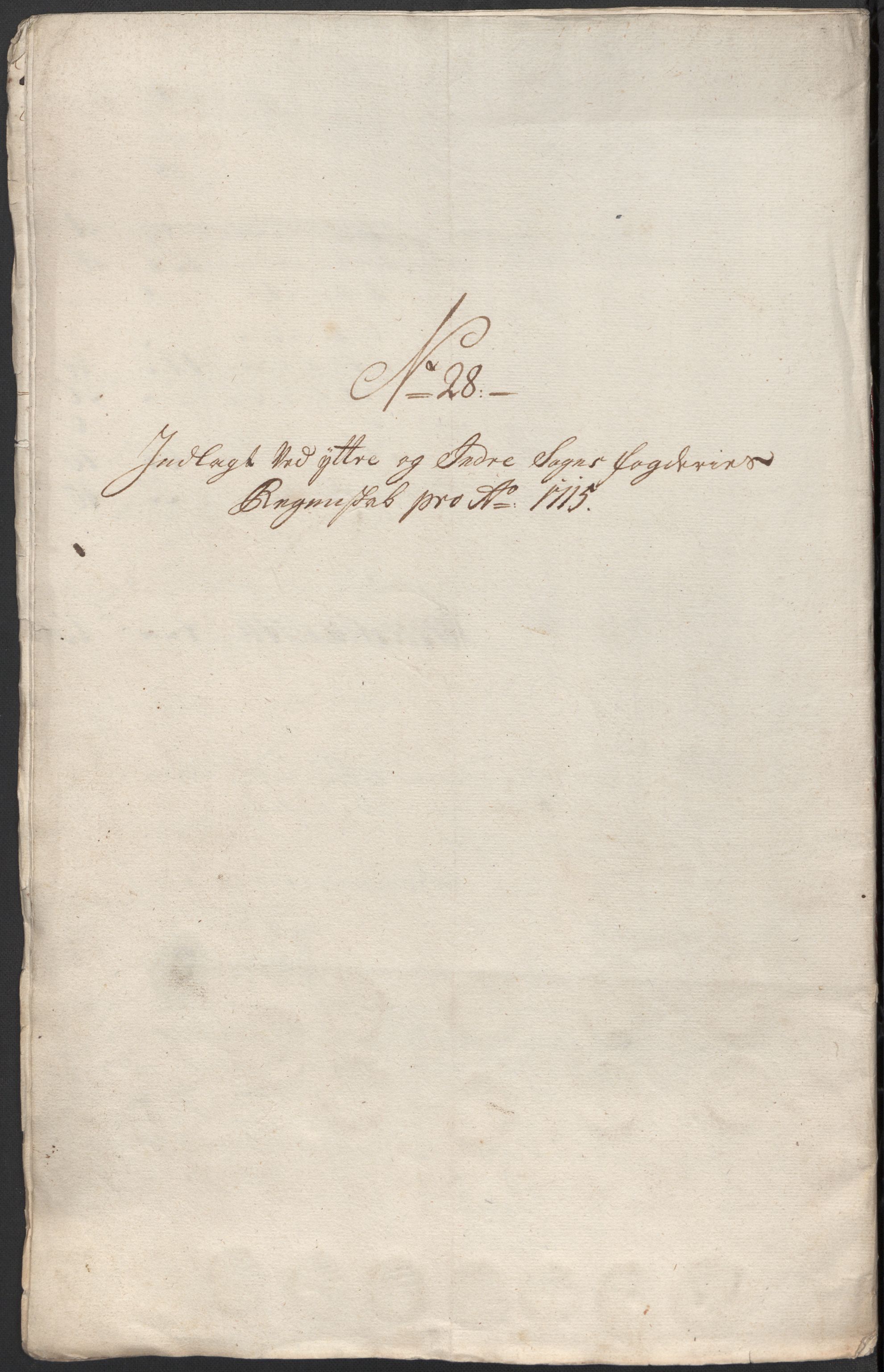 Rentekammeret inntil 1814, Reviderte regnskaper, Fogderegnskap, RA/EA-4092/R52/L3320: Fogderegnskap Sogn, 1715-1716, s. 144