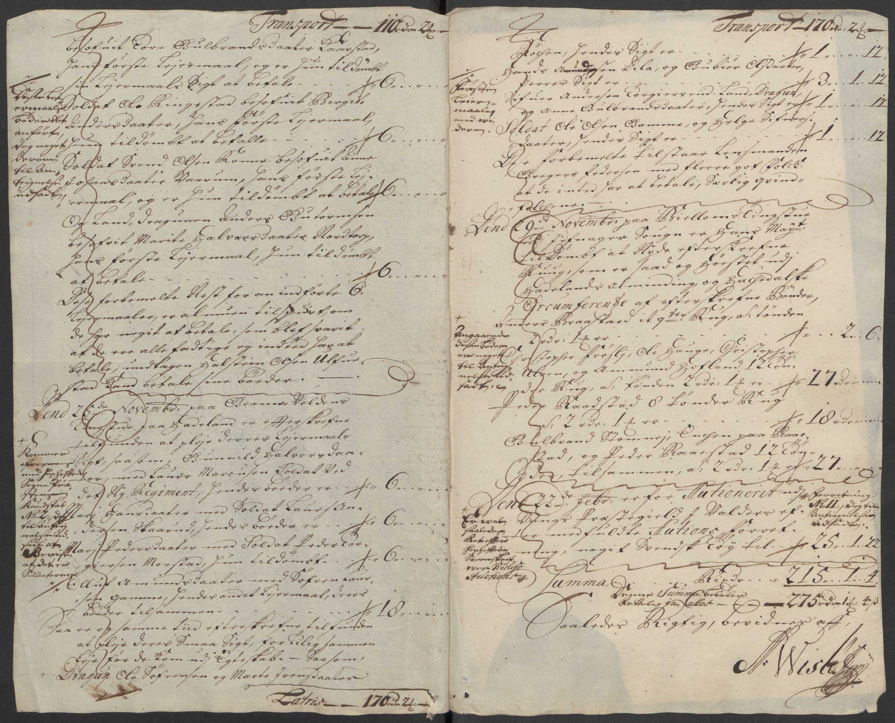 Rentekammeret inntil 1814, Reviderte regnskaper, Fogderegnskap, AV/RA-EA-4092/R18/L1320: Fogderegnskap Hadeland, Toten og Valdres, 1718, s. 80