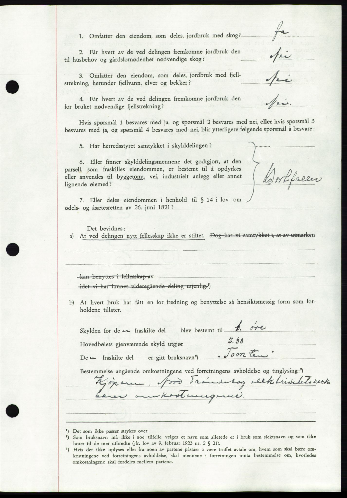 Namdal sorenskriveri, SAT/A-4133/1/2/2C: Pantebok nr. -, 1941-1942, Dagboknr: 770/1942