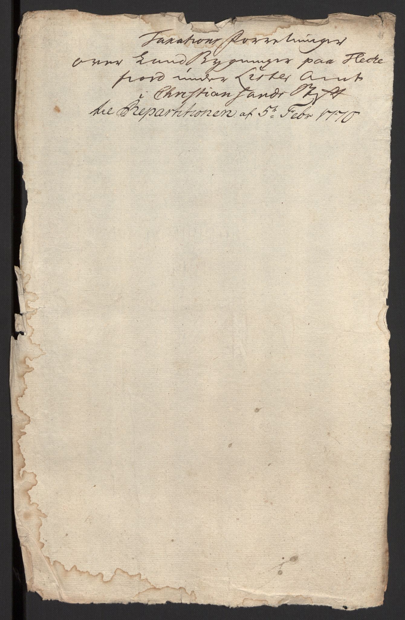 Kommersekollegiet, Brannforsikringskontoret 1767-1814, RA/EA-5458/F/Fb/L0070/0003: Lista amt / Dokumenter om Flekkefjord, 1767-1770