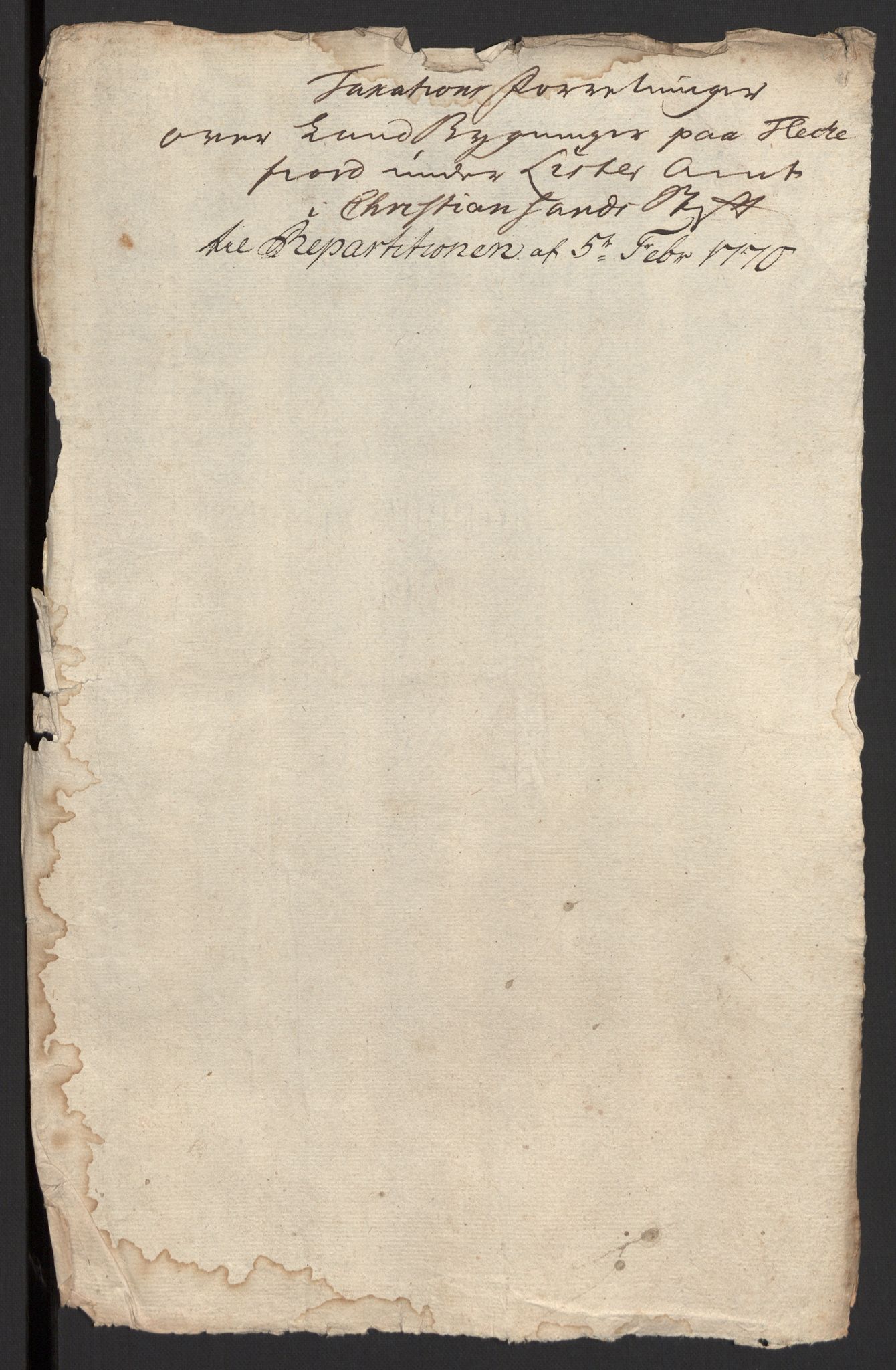 Kommersekollegiet, Brannforsikringskontoret 1767-1814, AV/RA-EA-5458/F/Fb/L0070/0003: Lista amt / Dokumenter om Flekkefjord, 1767-1770