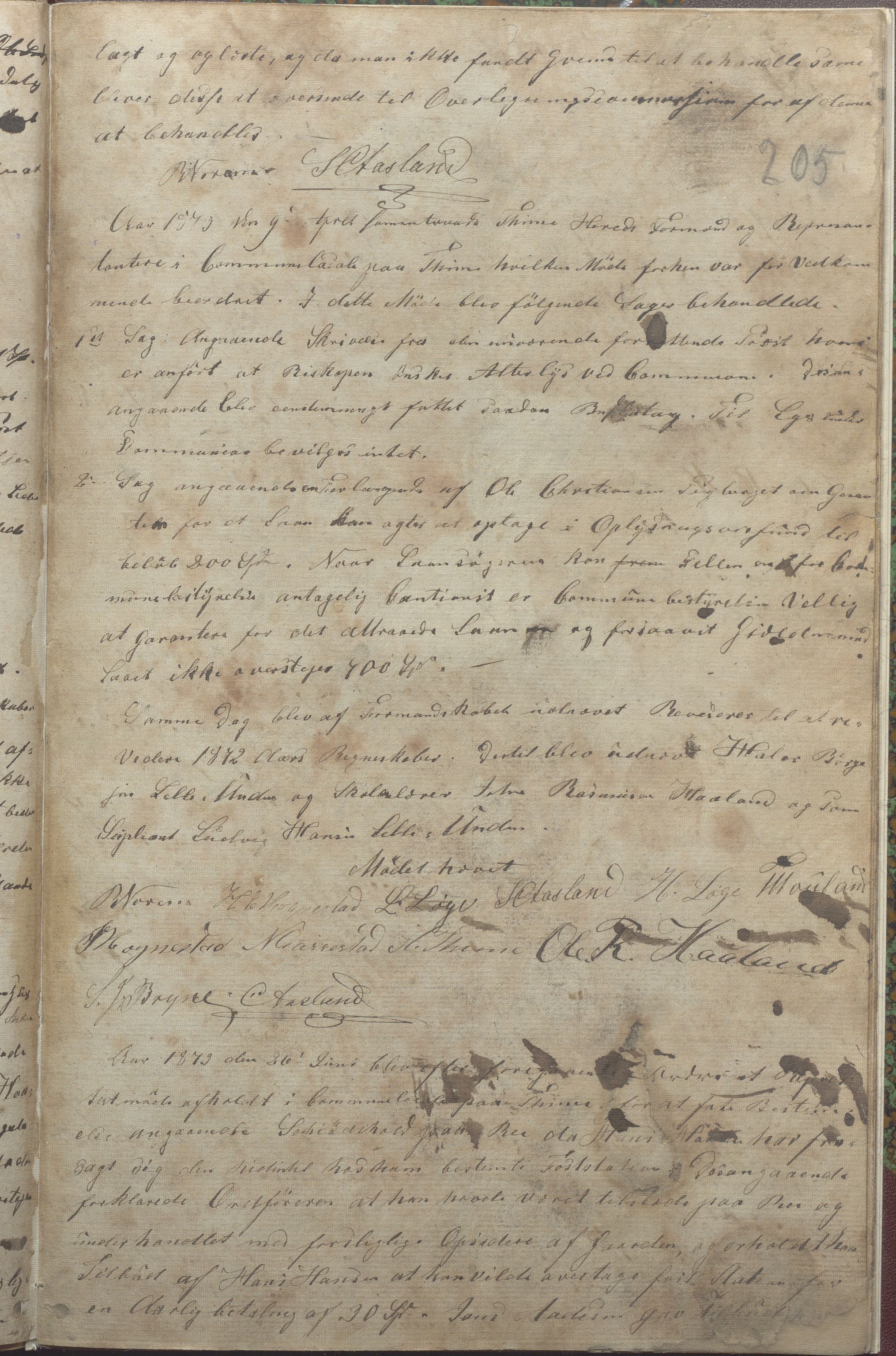 Time kommune - Formannskapet, IKAR/K-100592/A/Aa/L0001: Møtebok, 1837-1873, s. 411