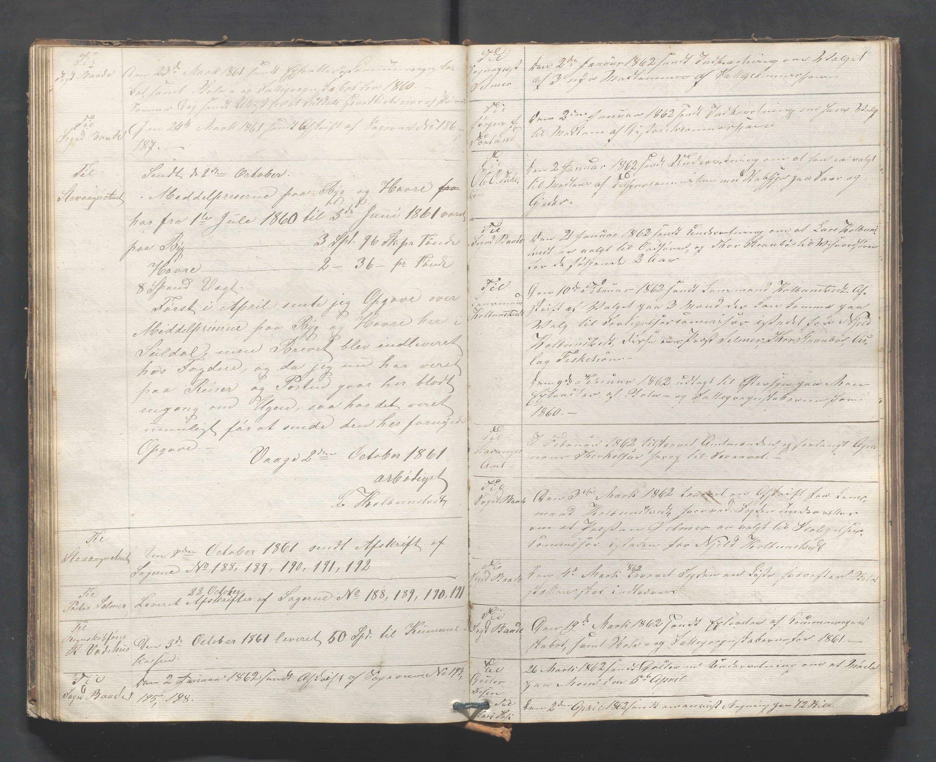 Suldal kommune - Formannskapet/Rådmannen, IKAR/K-101908/B/L0001: Kopibok, 1837-1889, s. 71