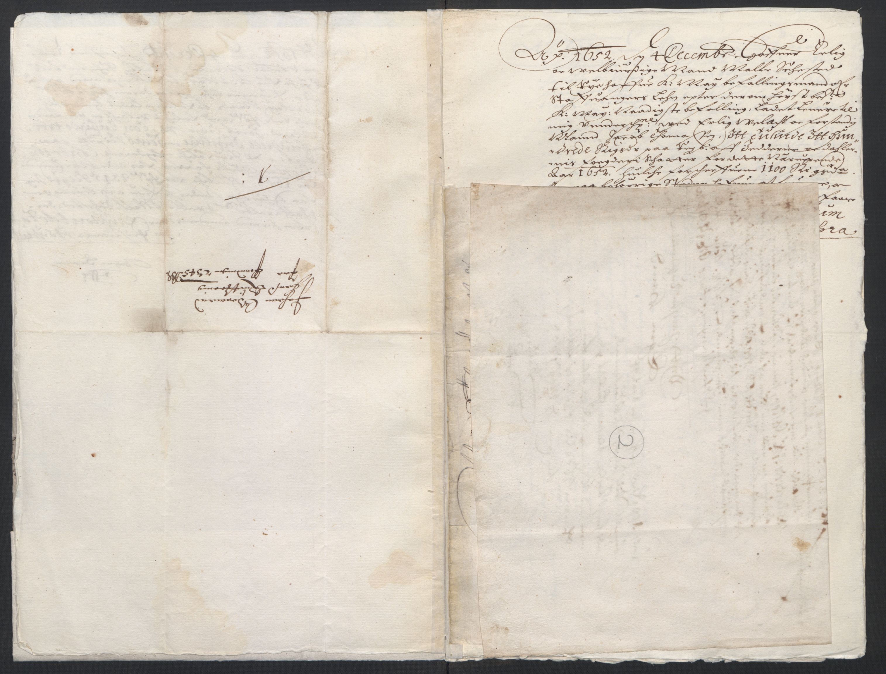 Rentekammeret inntil 1814, Reviderte regnskaper, Lensregnskaper, AV/RA-EA-5023/R/Rb/Rbs/L0034: Stavanger len, 1651-1653