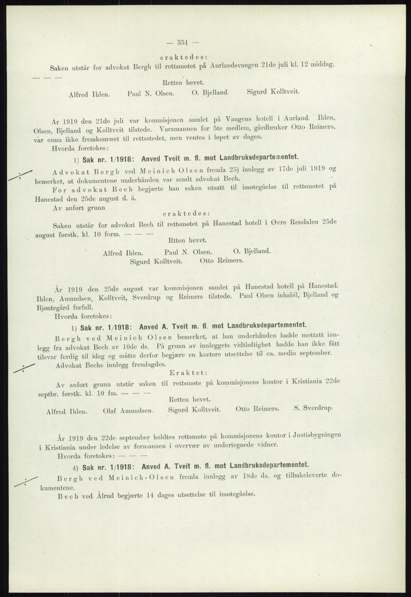 Høyfjellskommisjonen, AV/RA-S-1546/X/Xa/L0001: Nr. 1-33, 1909-1953, s. 365