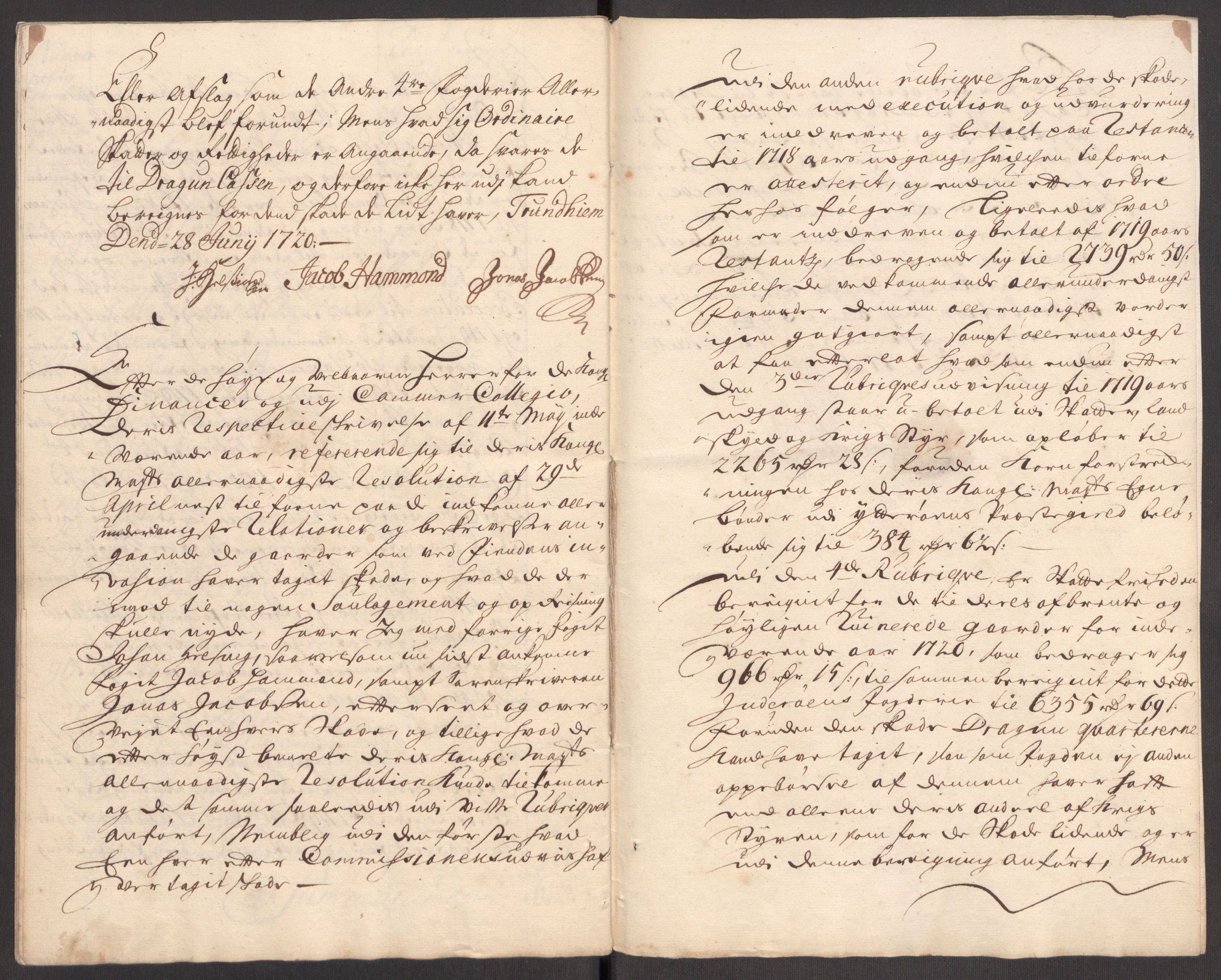 Rentekammeret inntil 1814, Realistisk ordnet avdeling, AV/RA-EA-4070/Ki/L0012: [S10]: Kommisjonsforretning over skader påført allmuen nordafjells i krigsåret 1718, 1718, s. 300