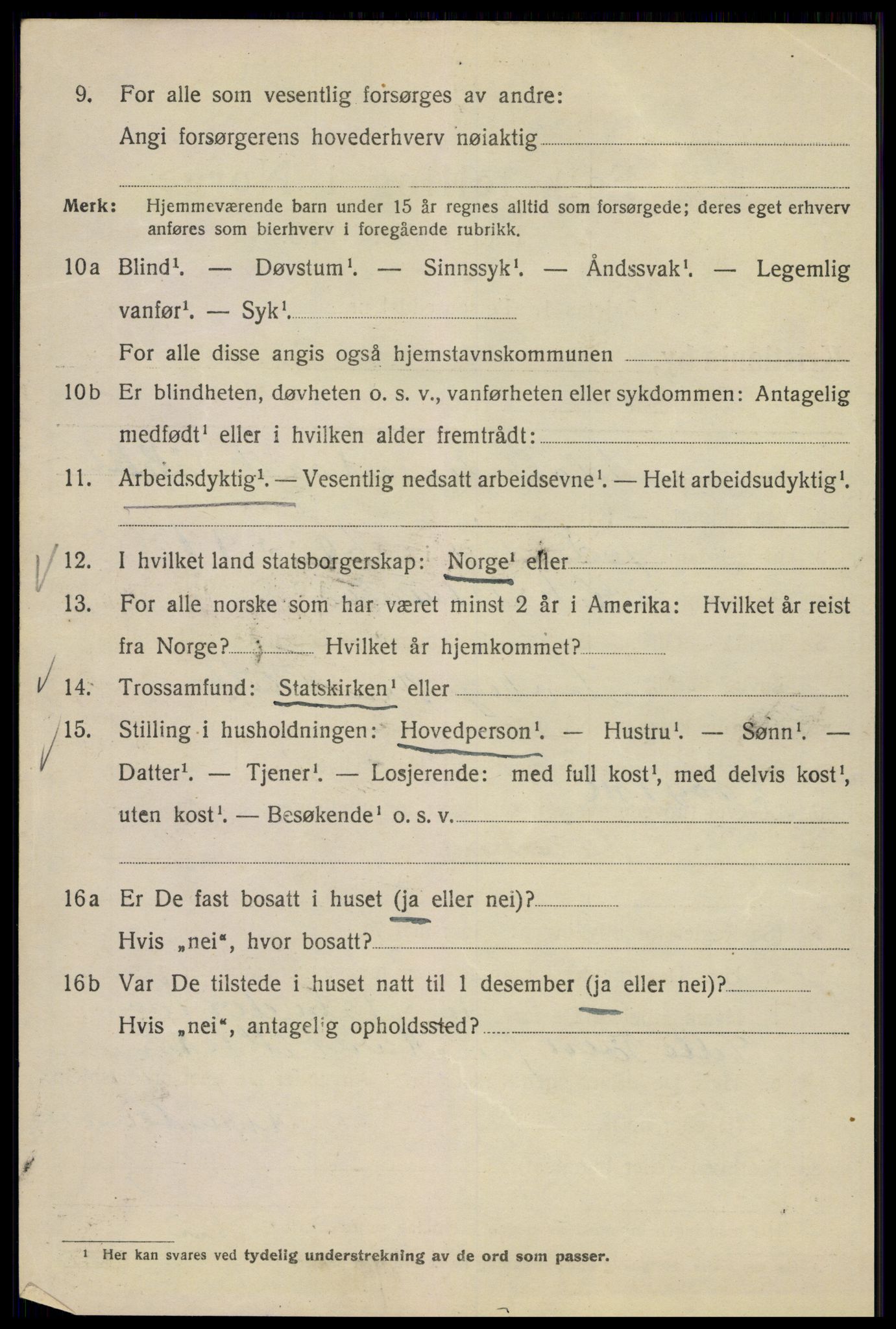 SAO, Folketelling 1920 for 0301 Kristiania kjøpstad, 1920, s. 565316