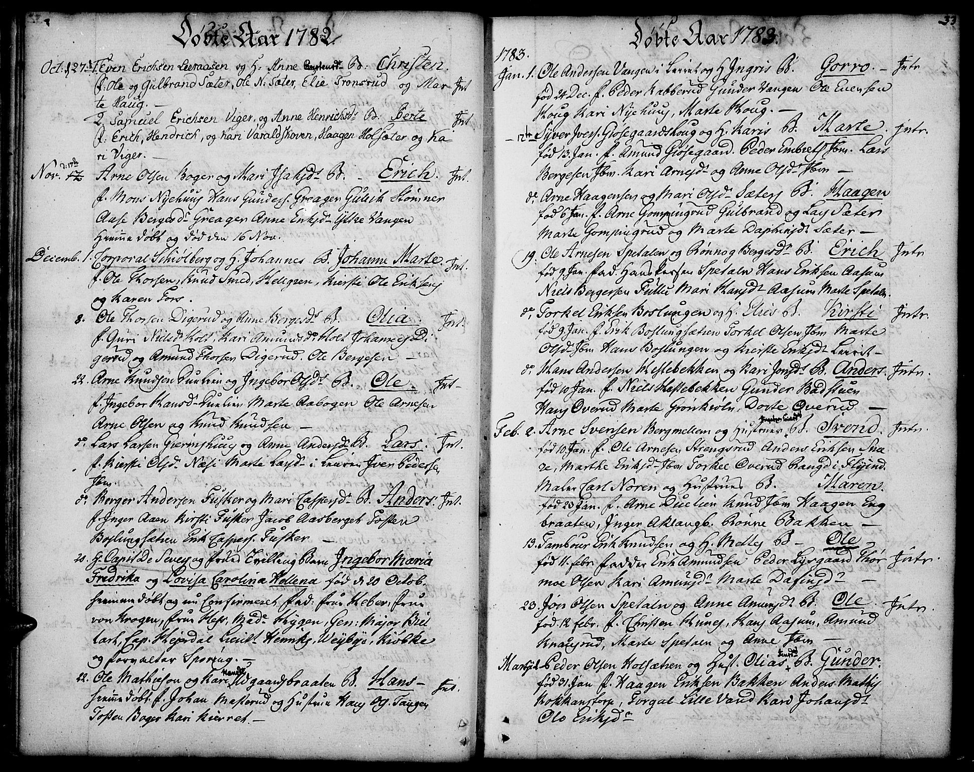 Vinger prestekontor, AV/SAH-PREST-024/H/Ha/Haa/L0005: Ministerialbok nr. 5, 1772-1813, s. 33