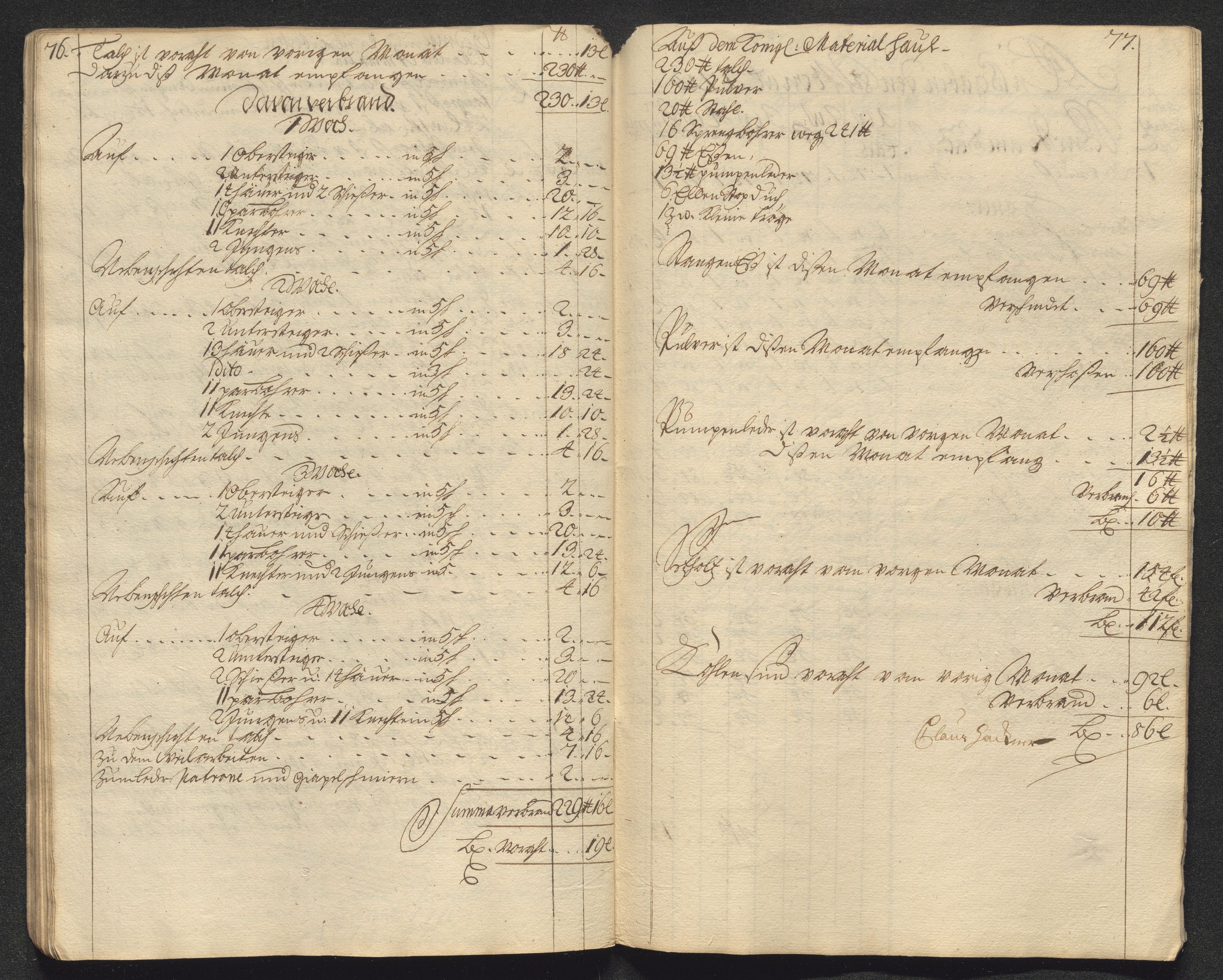 Kongsberg Sølvverk 1623-1816, AV/SAKO-EA-3135/001/D/Dc/Dcd/L0099: Utgiftsregnskap for gruver m.m., 1710, s. 367