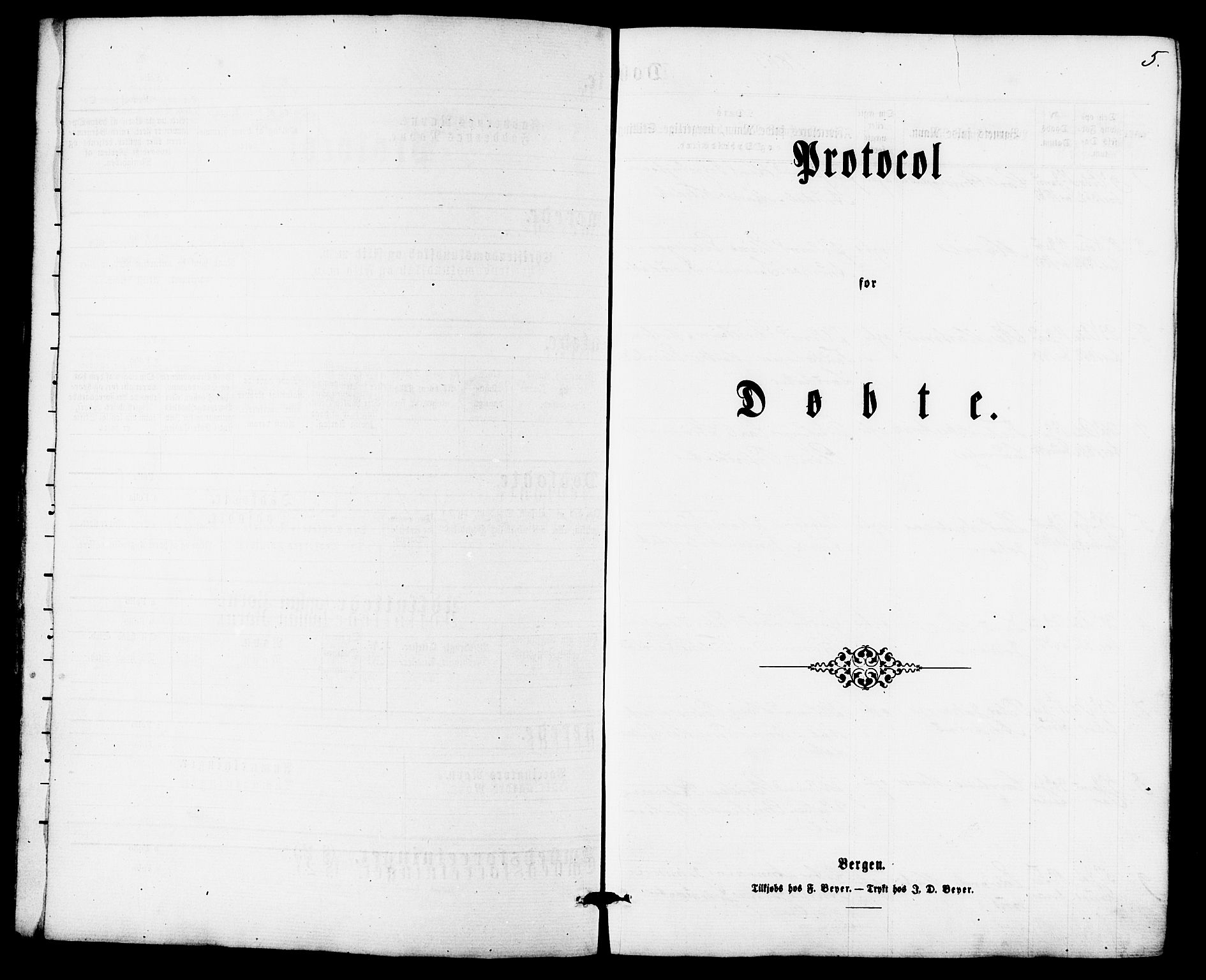Ministerialprotokoller, klokkerbøker og fødselsregistre - Møre og Romsdal, SAT/A-1454/522/L0314: Ministerialbok nr. 522A09, 1863-1877, s. 5