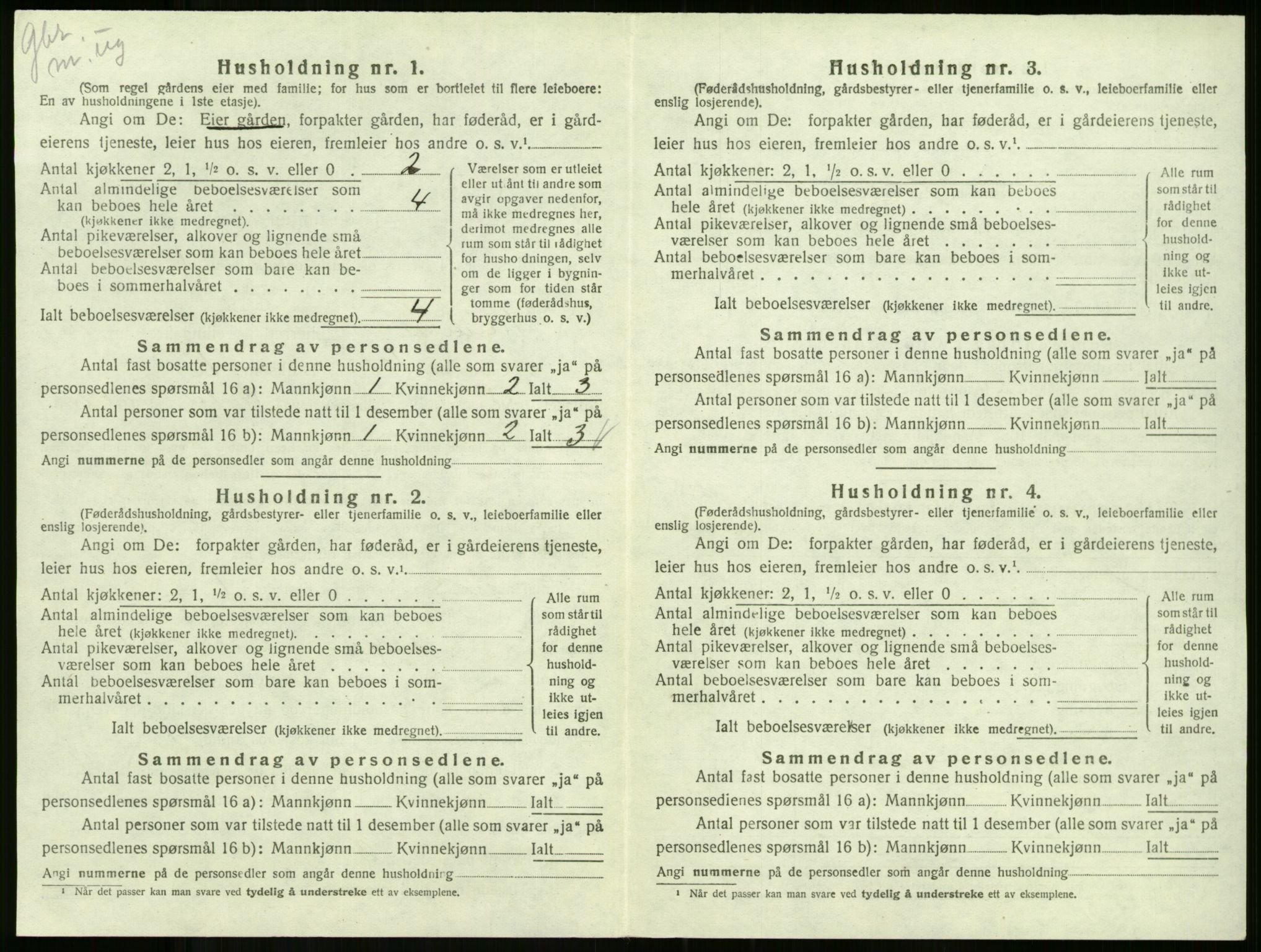 SAKO, Folketelling 1920 for 0719 Andebu herred, 1920, s. 883