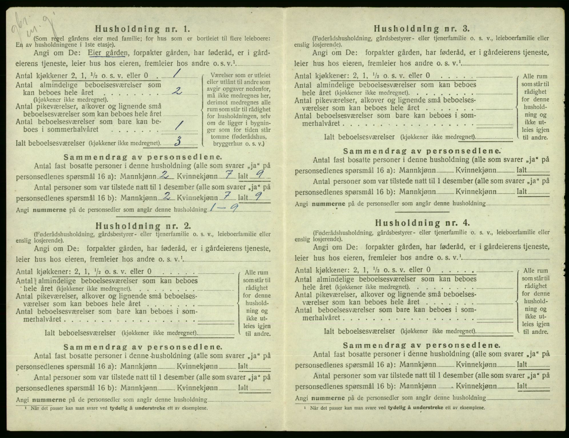 SAB, Folketelling 1920 for 1214 Ølen herred, 1920, s. 56