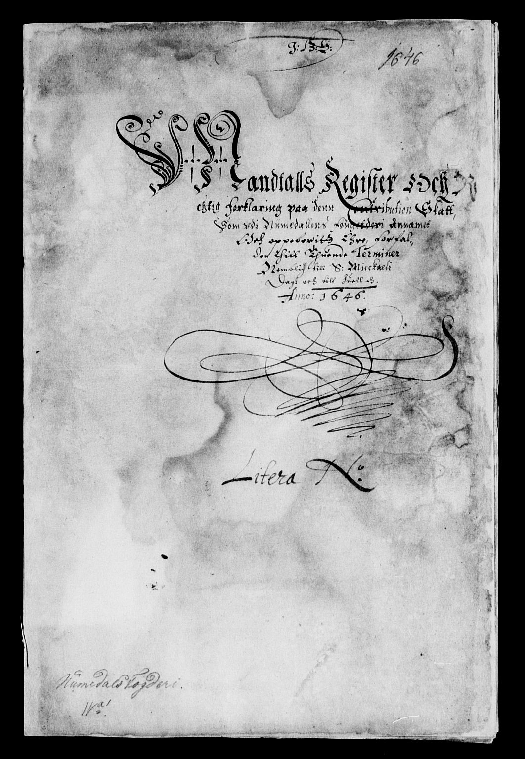 Rentekammeret inntil 1814, Reviderte regnskaper, Lensregnskaper, AV/RA-EA-5023/R/Rb/Rbw/L0087: Trondheim len, 1646-1647