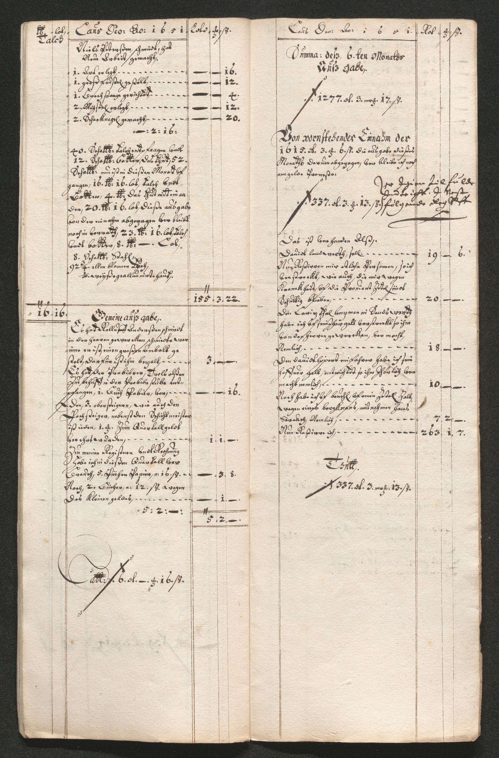 Kongsberg Sølvverk 1623-1816, SAKO/EA-3135/001/D/Dc/Dcd/L0034: Utgiftsregnskap for gruver m.m. , 1651-1659, s. 76