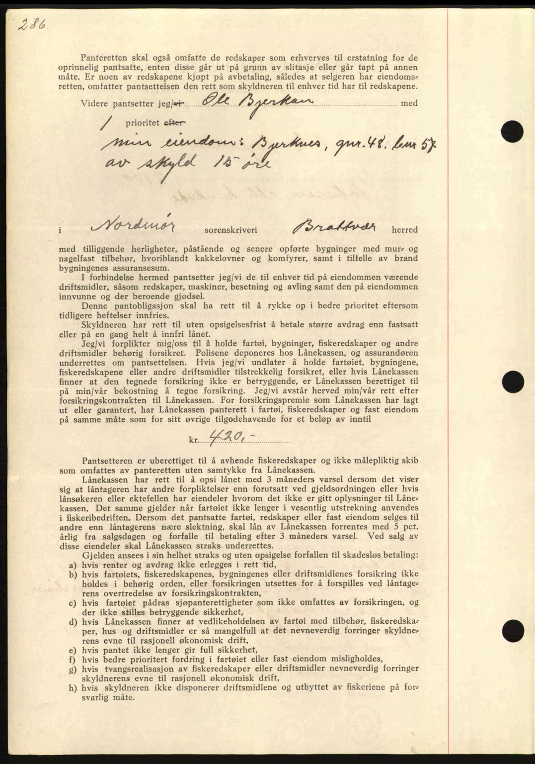 Nordmøre sorenskriveri, SAT/A-4132/1/2/2Ca: Pantebok nr. B84, 1938-1939, Dagboknr: 2750/1938