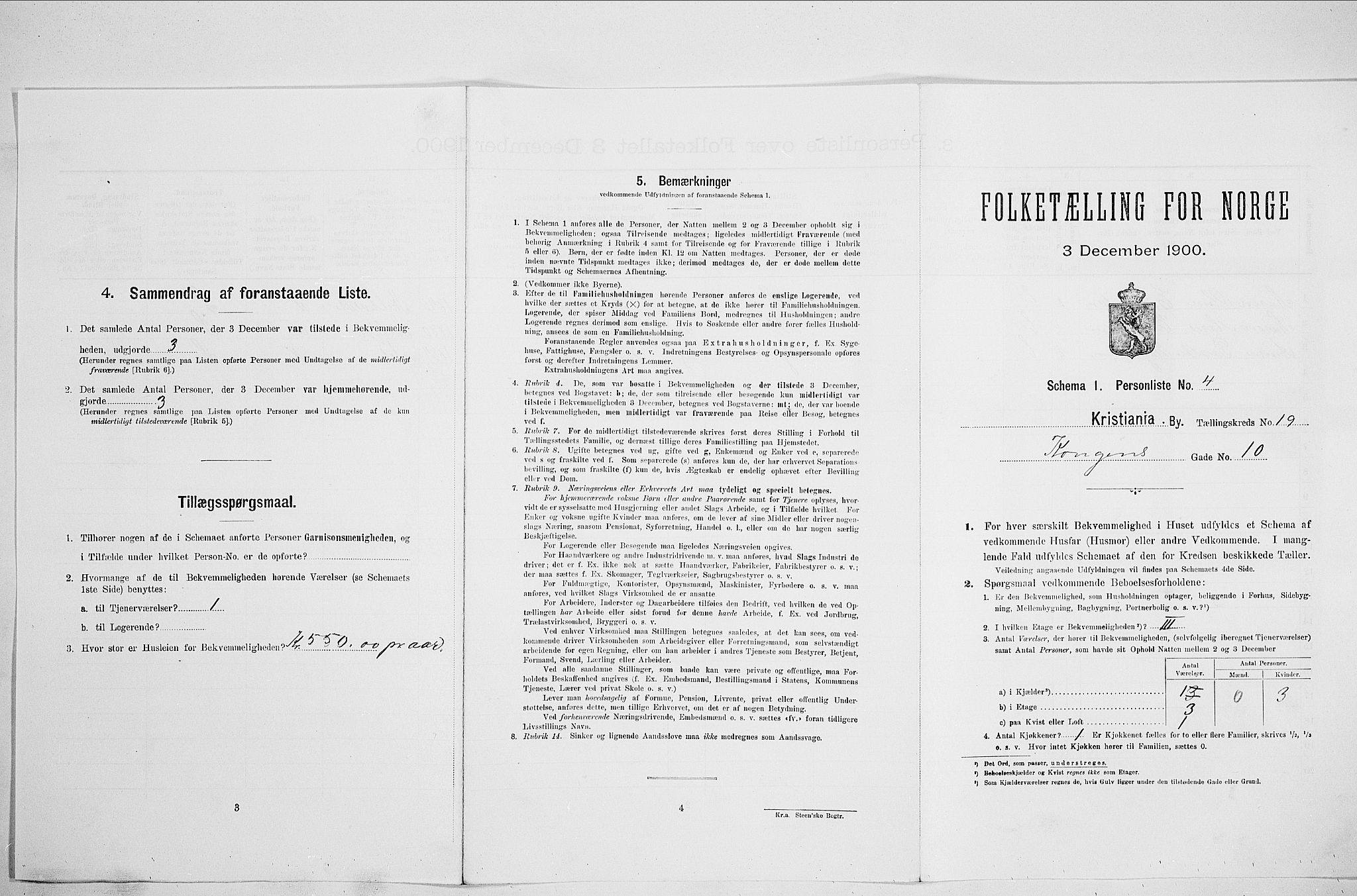 SAO, Folketelling 1900 for 0301 Kristiania kjøpstad, 1900, s. 48751