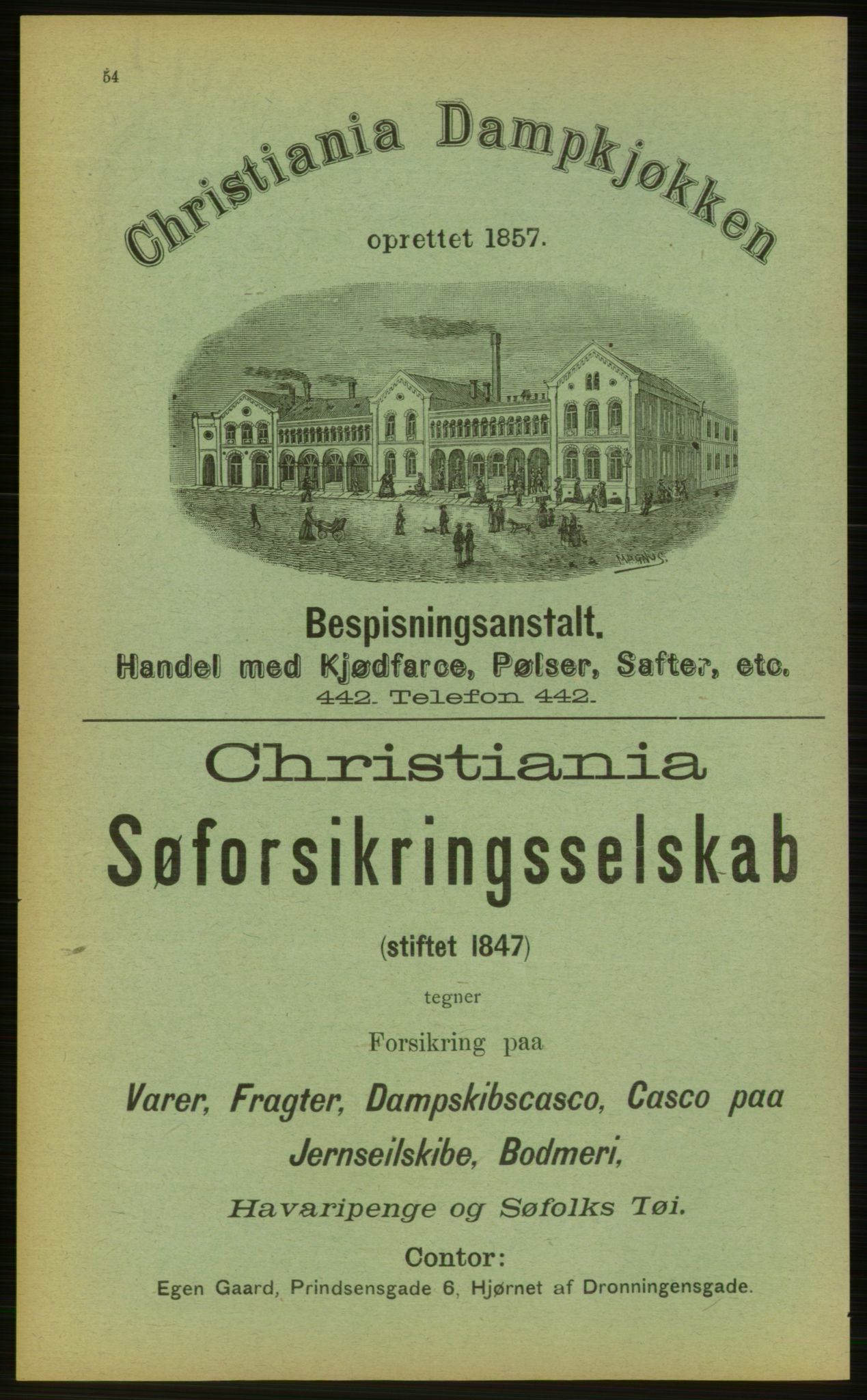 Kristiania/Oslo adressebok, PUBL/-, 1898, s. 54