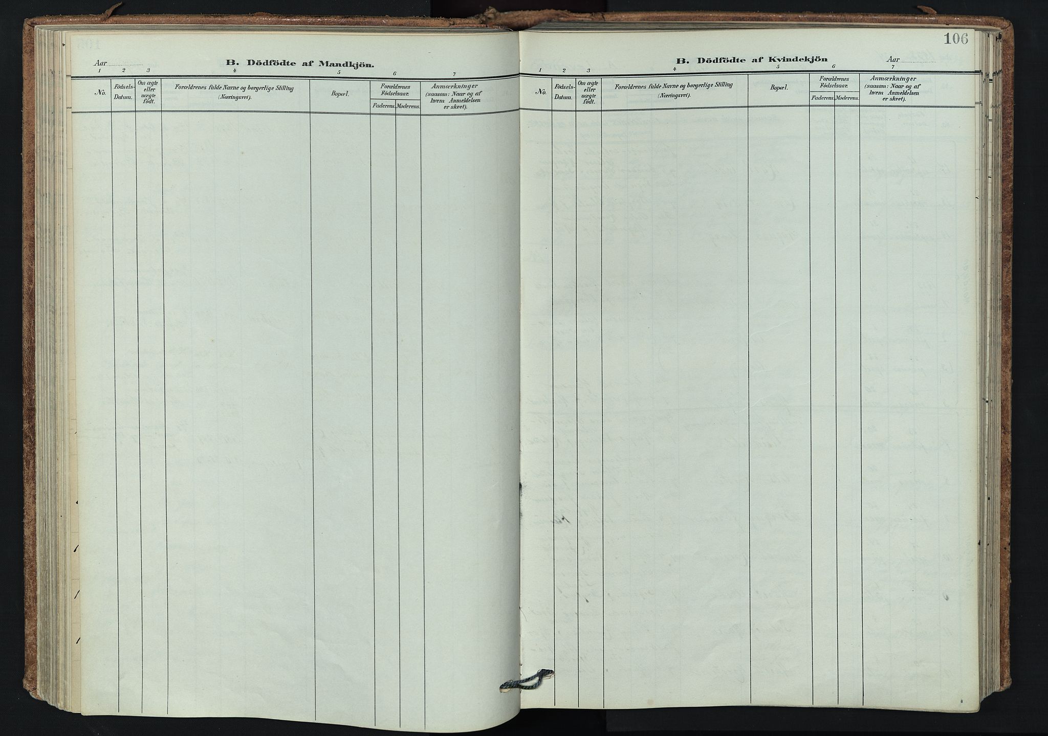 Våle kirkebøker, SAKO/A-334/F/Fa/L0012: Ministerialbok nr. I 12, 1907-1934, s. 106