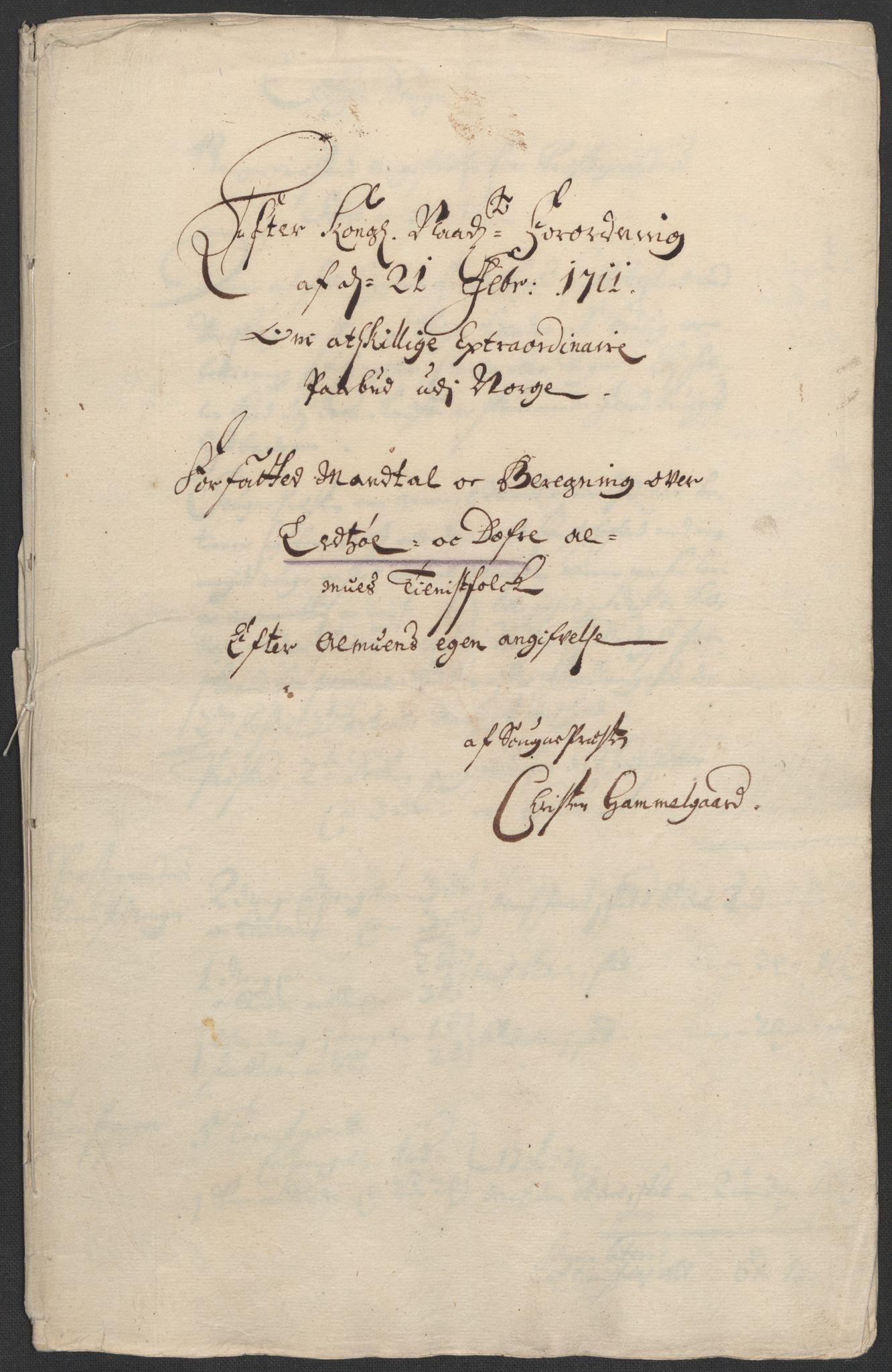 Rentekammeret inntil 1814, Reviderte regnskaper, Fogderegnskap, AV/RA-EA-4092/R17/L1180: Fogderegnskap Gudbrandsdal, 1711, s. 101