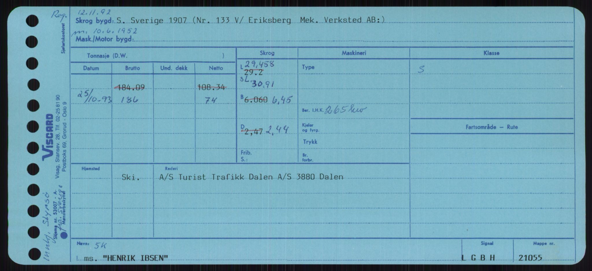 Sjøfartsdirektoratet med forløpere, Skipsmålingen, AV/RA-S-1627/H/Ha/L0002/0002: Fartøy, Eik-Hill / Fartøy, G-Hill, s. 843