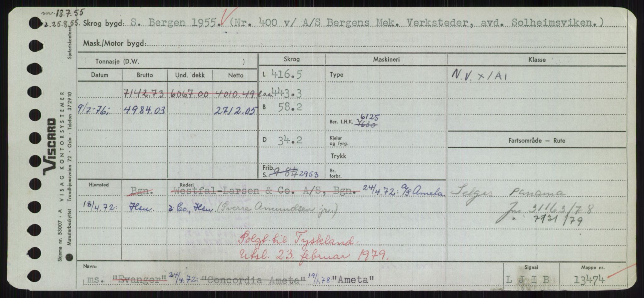 Sjøfartsdirektoratet med forløpere, Skipsmålingen, RA/S-1627/H/Hd/L0001: Fartøy, A-Anv, s. 473