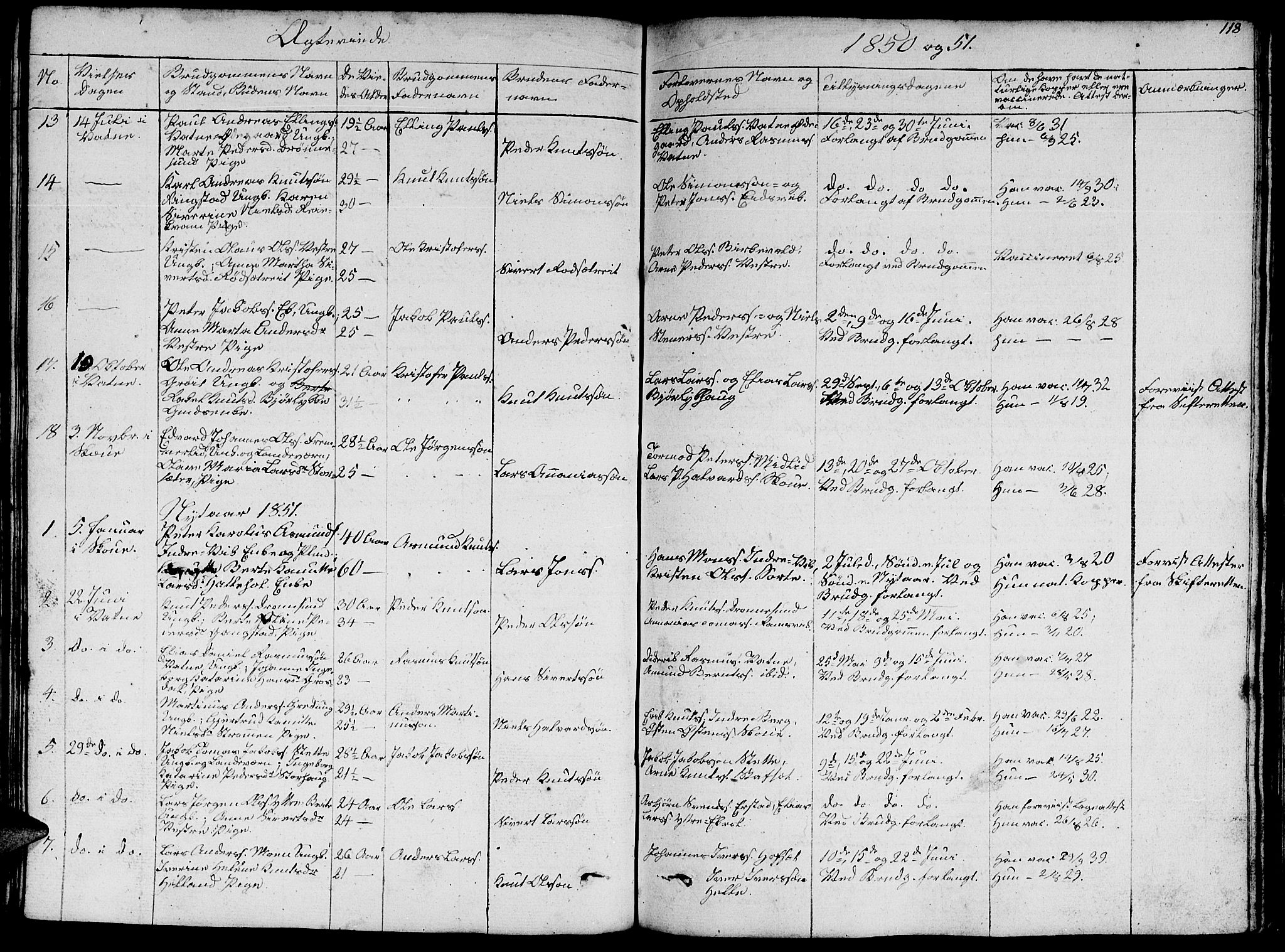 Ministerialprotokoller, klokkerbøker og fødselsregistre - Møre og Romsdal, AV/SAT-A-1454/524/L0362: Klokkerbok nr. 524C03, 1840-1854, s. 118