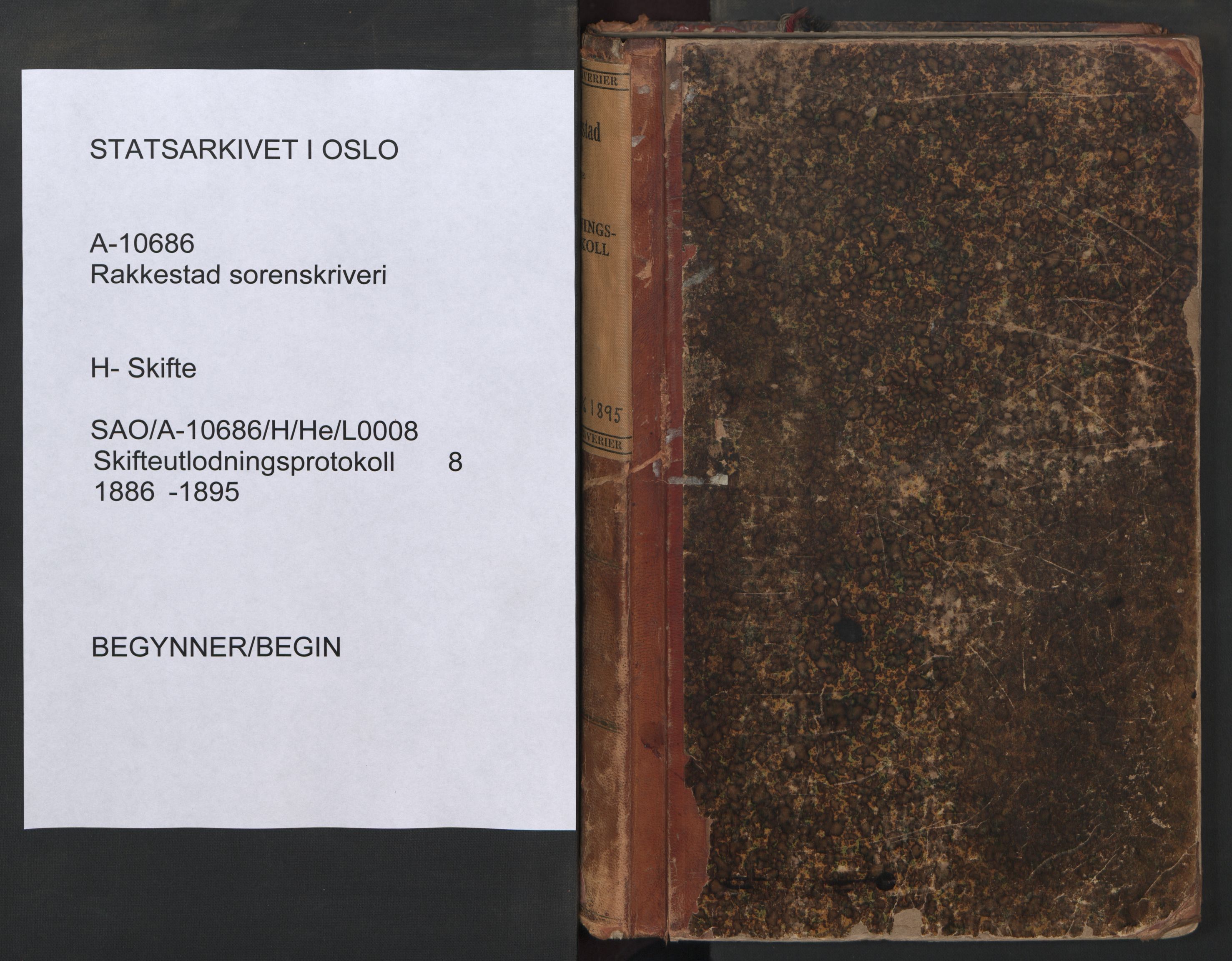 Rakkestad sorenskriveri, AV/SAO-A-10686/H/He/L0008: Skifteutlodningsprotokoller, 1886-1895