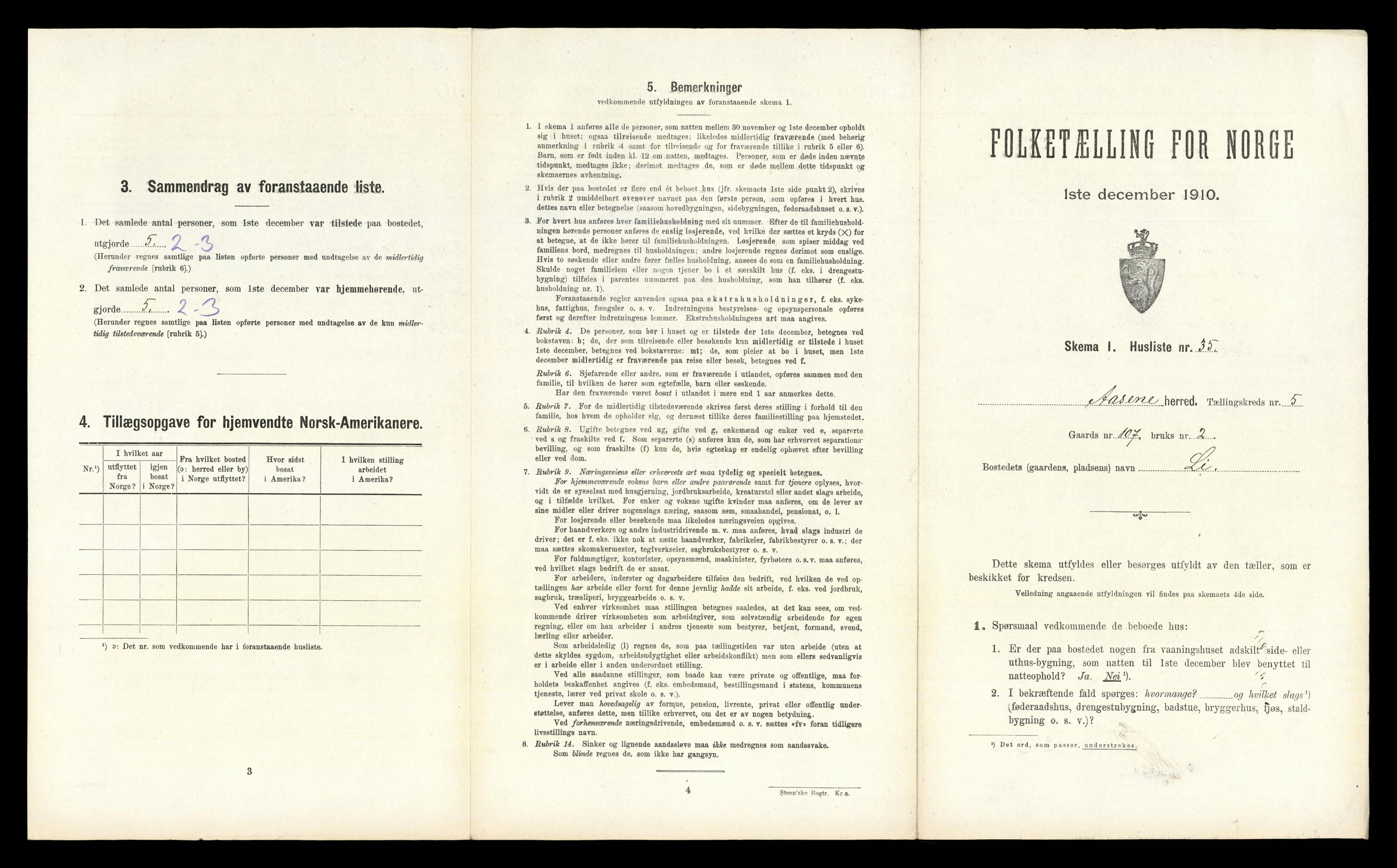 RA, Folketelling 1910 for 1255 Åsane herred, 1910, s. 315