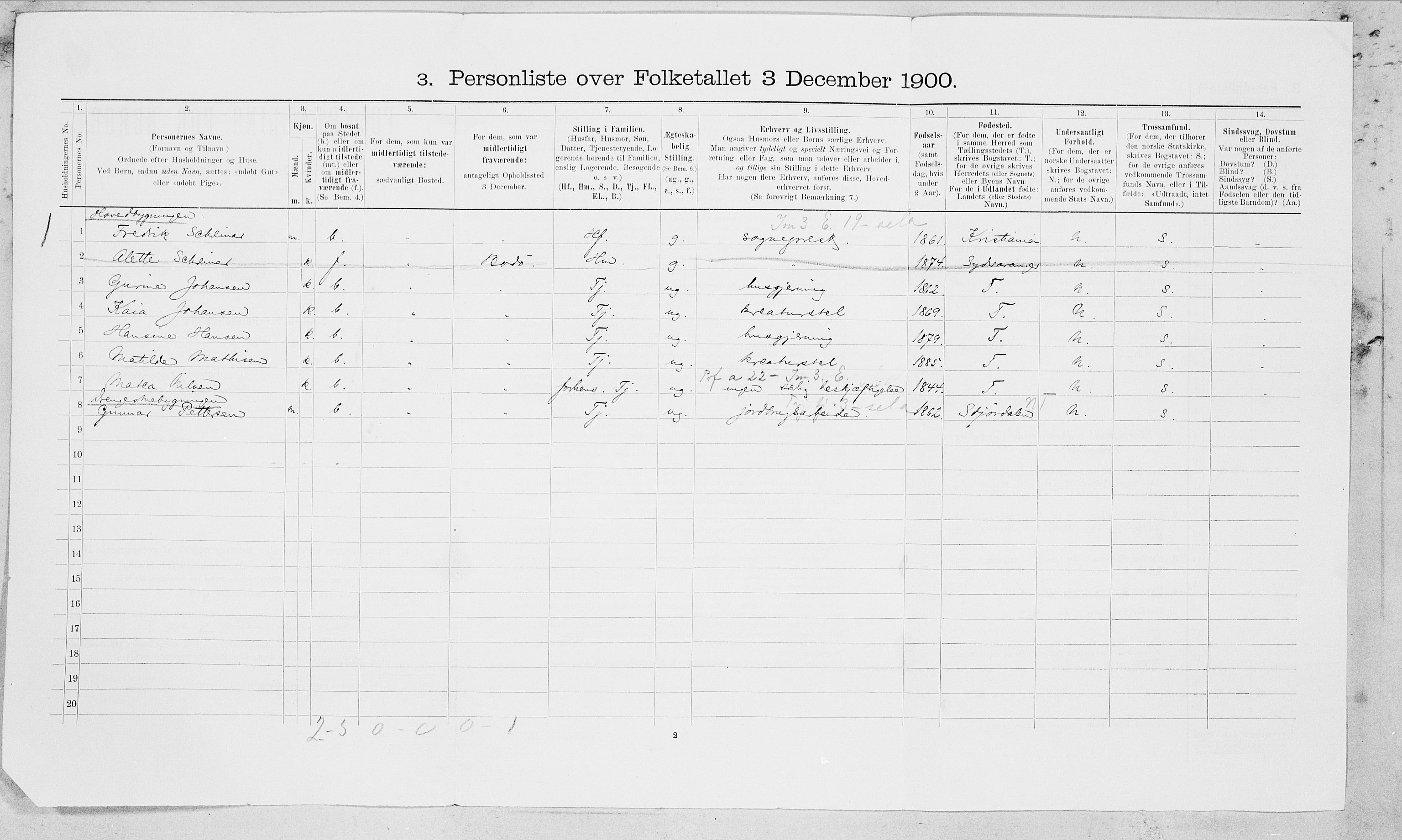 SAT, Folketelling 1900 for 1818 Herøy herred, 1900, s. 175