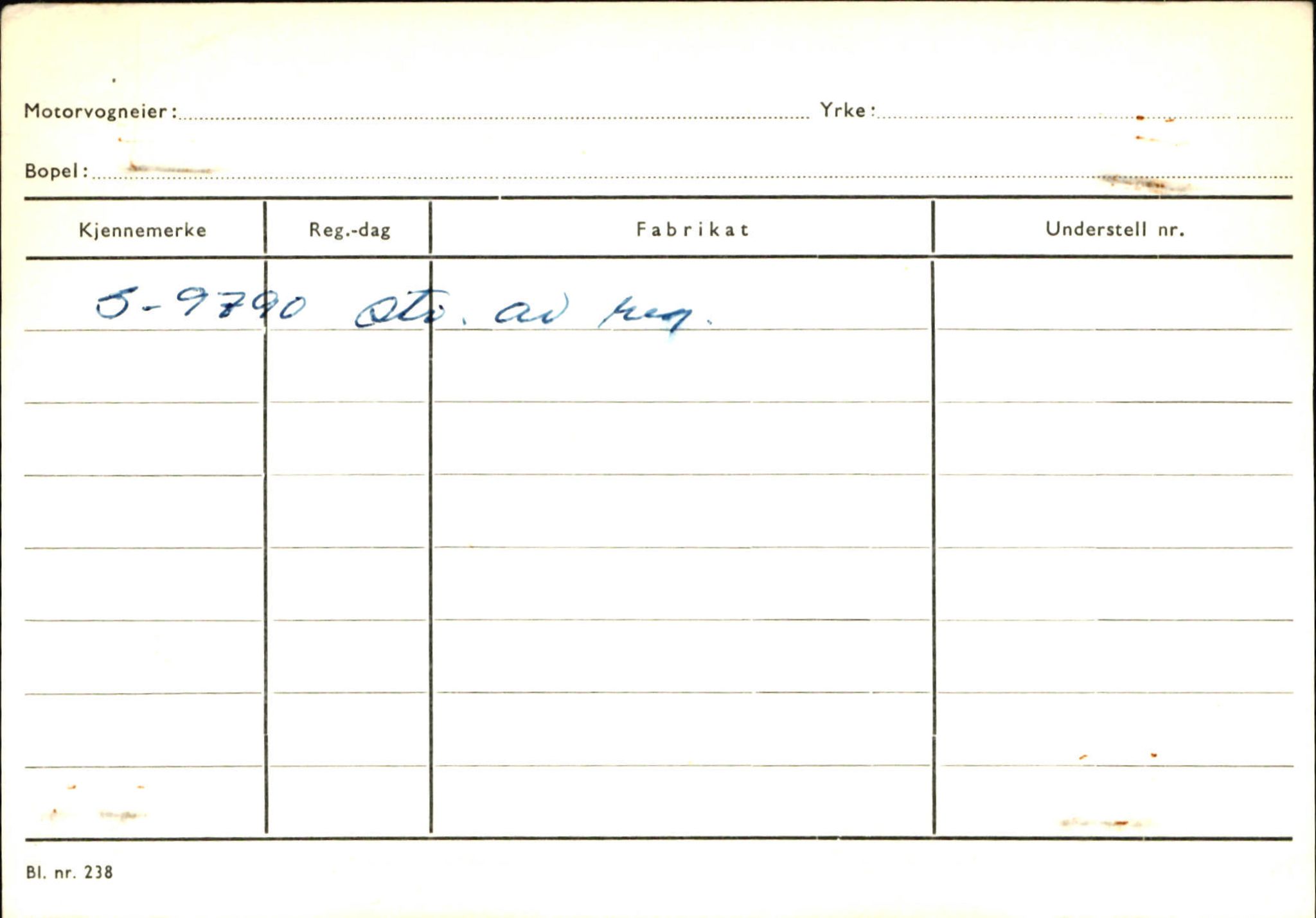 Statens vegvesen, Sogn og Fjordane vegkontor, SAB/A-5301/4/F/L0132: Eigarregister Askvoll A-Å. Balestrand A-Å, 1945-1975, s. 154