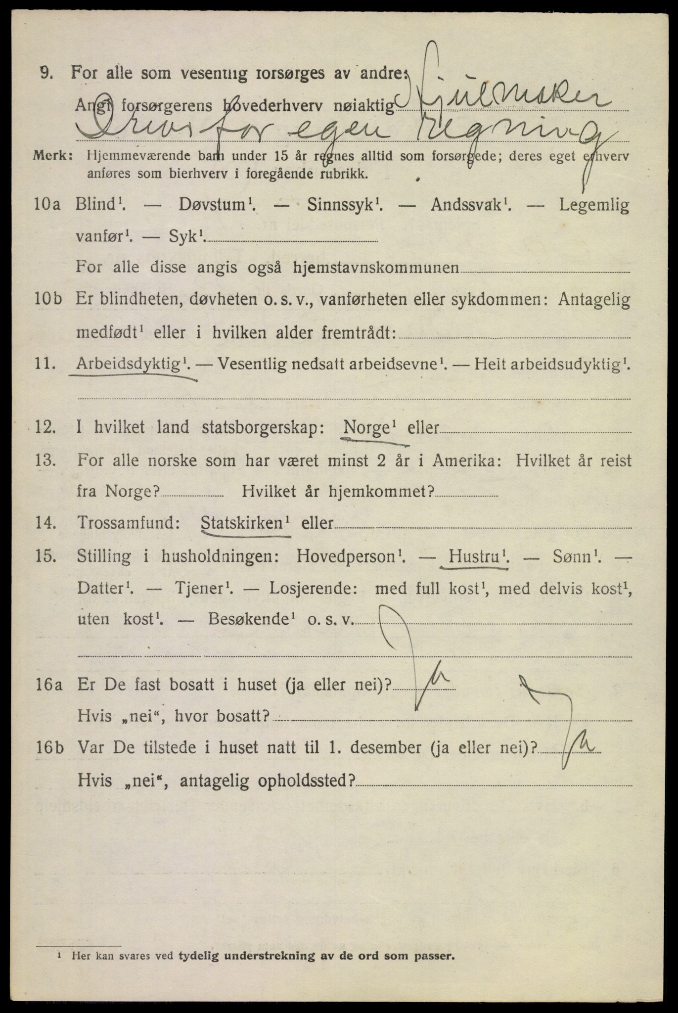 SAKO, Folketelling 1920 for 0630 Øvre Sandsvær herred, 1920, s. 5525