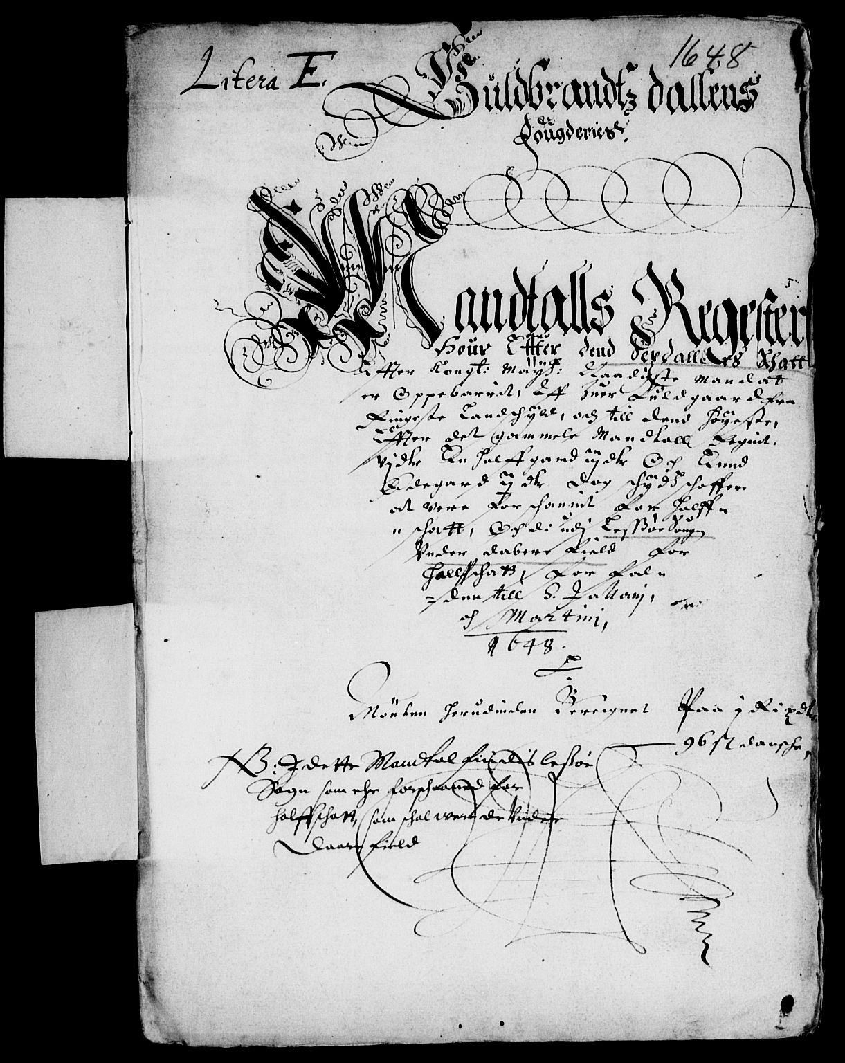 Rentekammeret inntil 1814, Reviderte regnskaper, Lensregnskaper, RA/EA-5023/R/Rb/Rba/L0196: Akershus len, 1648-1649